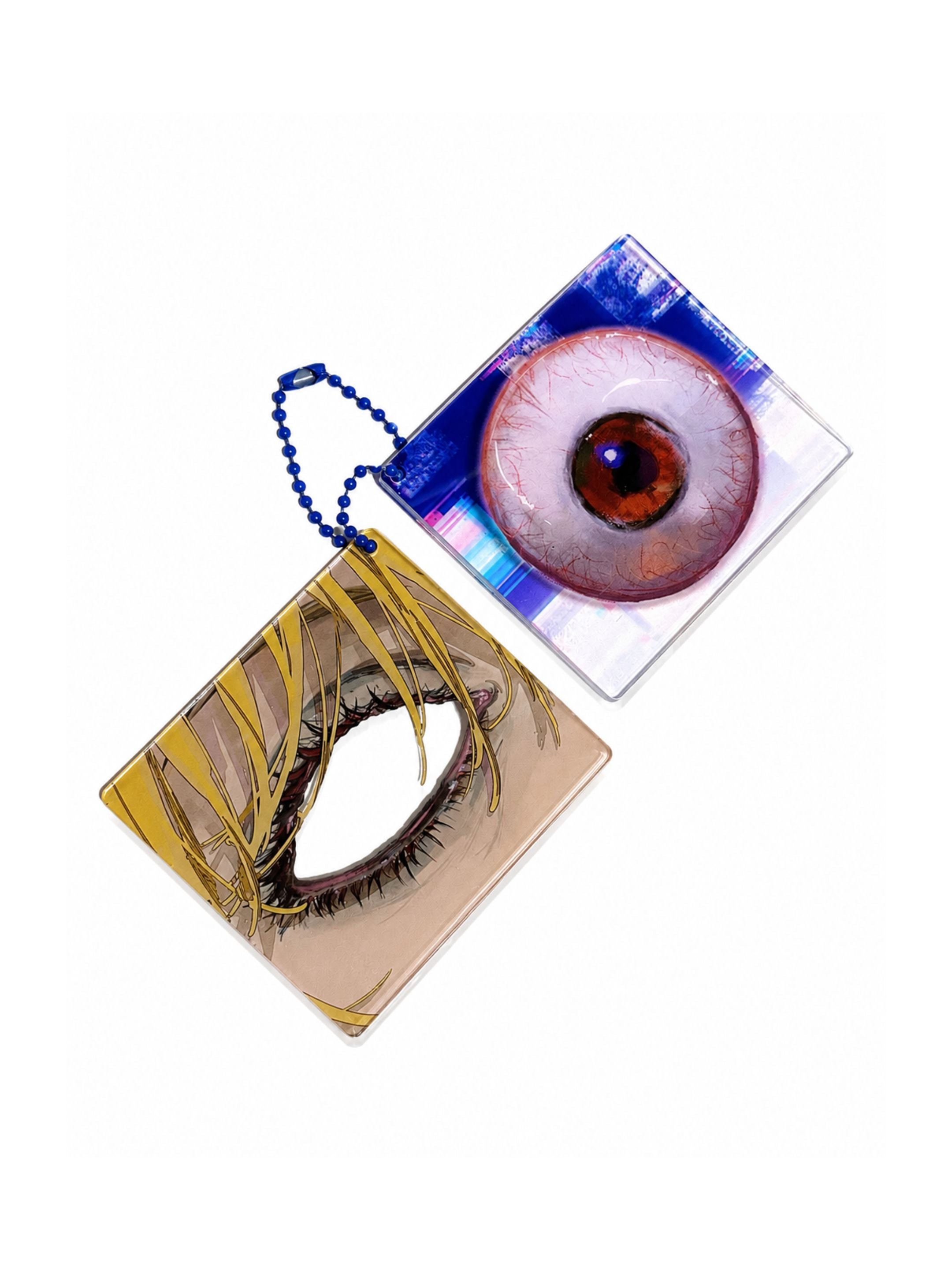 Pepeko HunterXHunter Kurapika "Red Eye" Keychain
