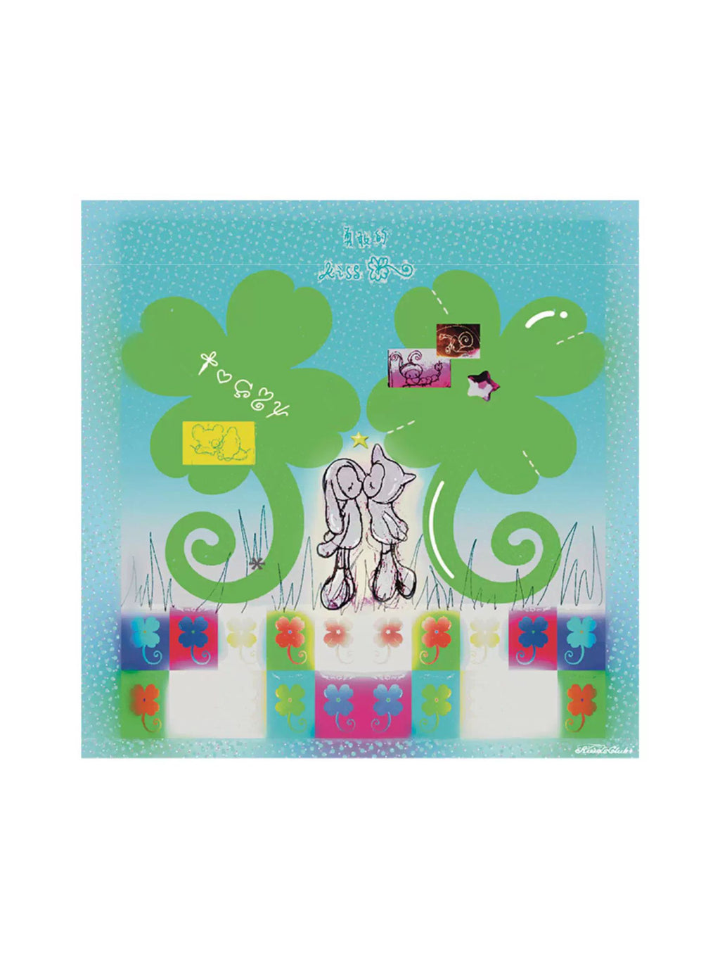 KiiidsClub Lucky&Kiss Tapestry