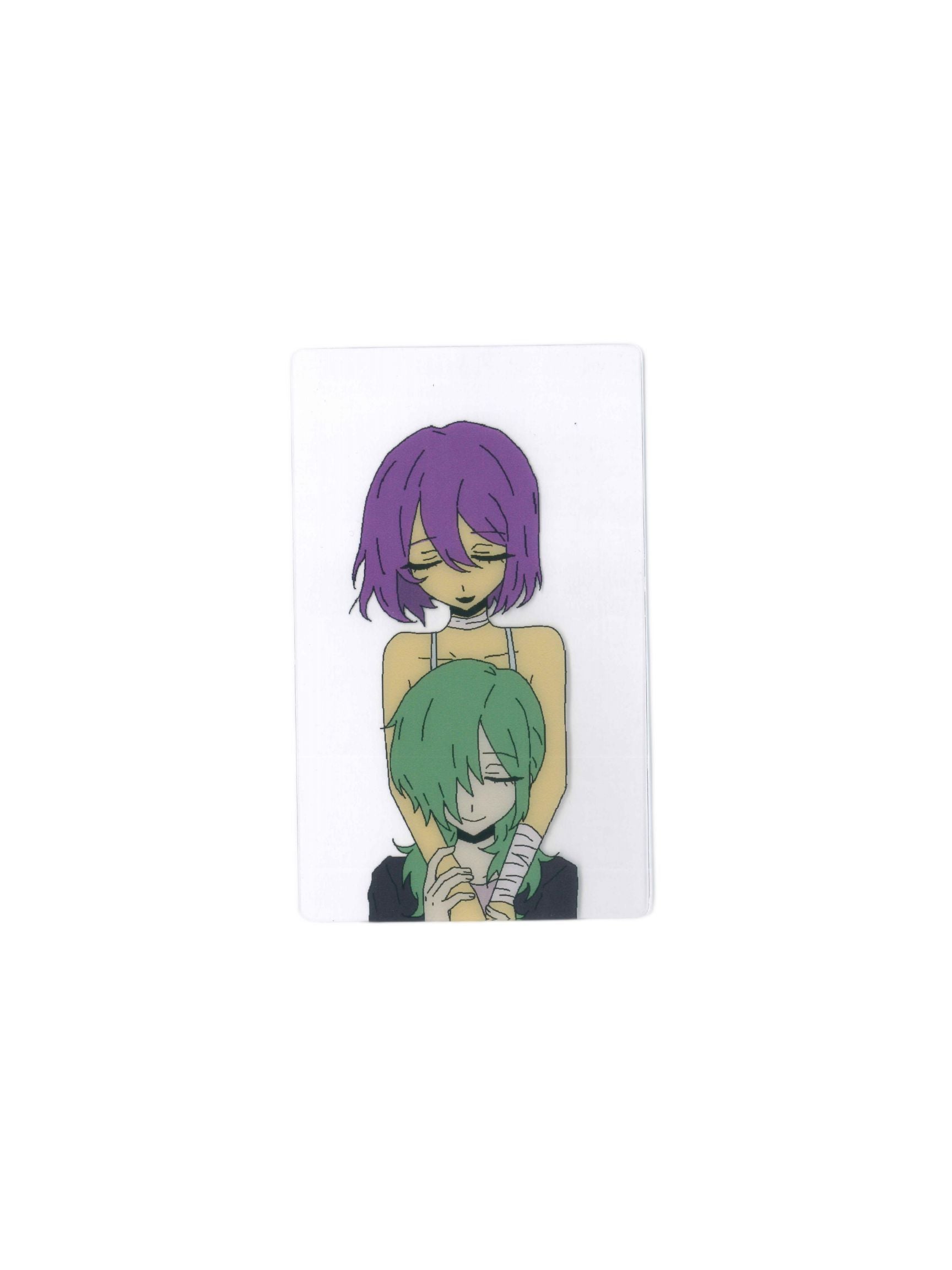 PipooxWarm Crystal Watching You Clear Card