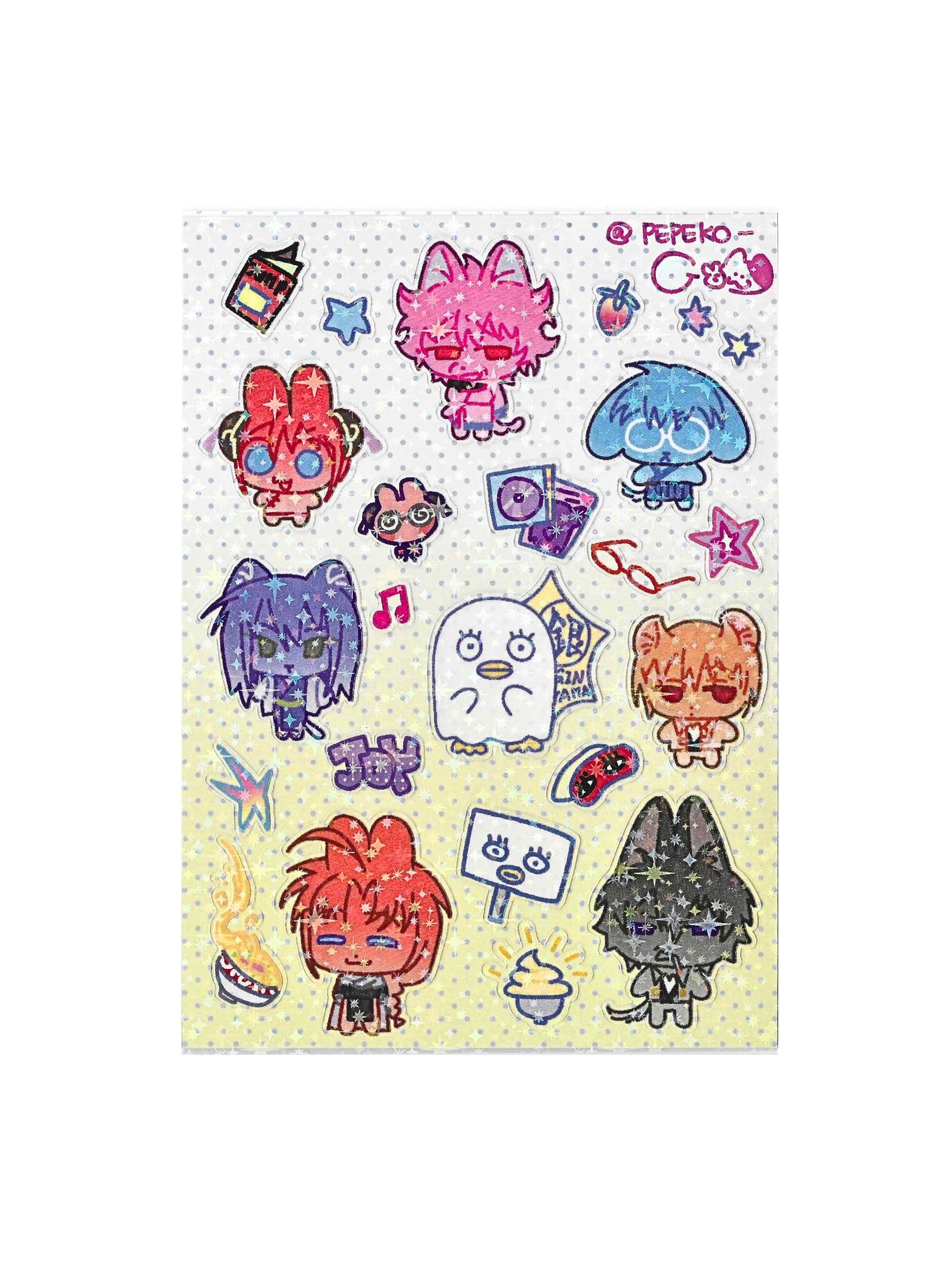 Pepeko Gintama but Animal Sticker