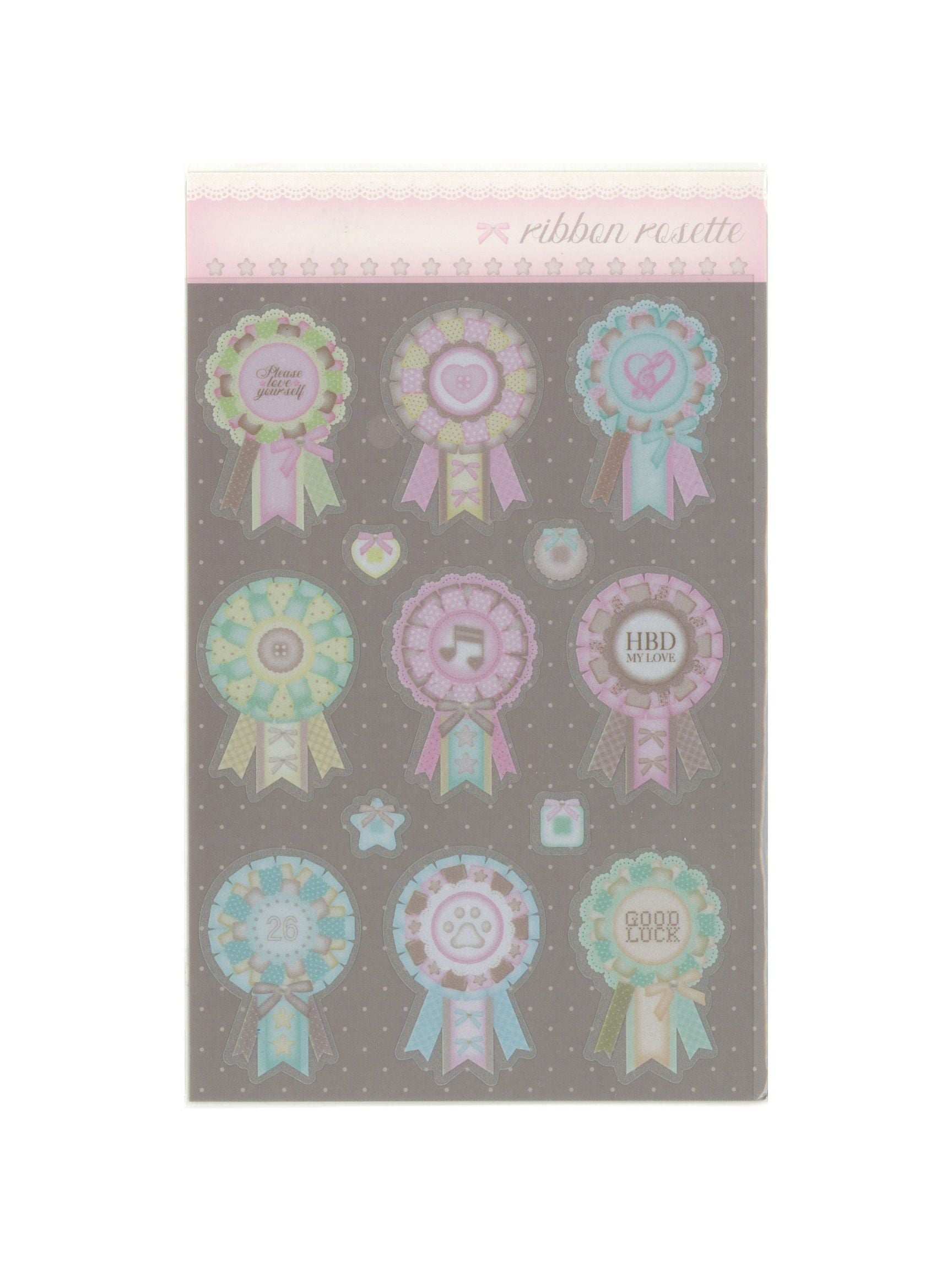 Pastel Medal Sticker