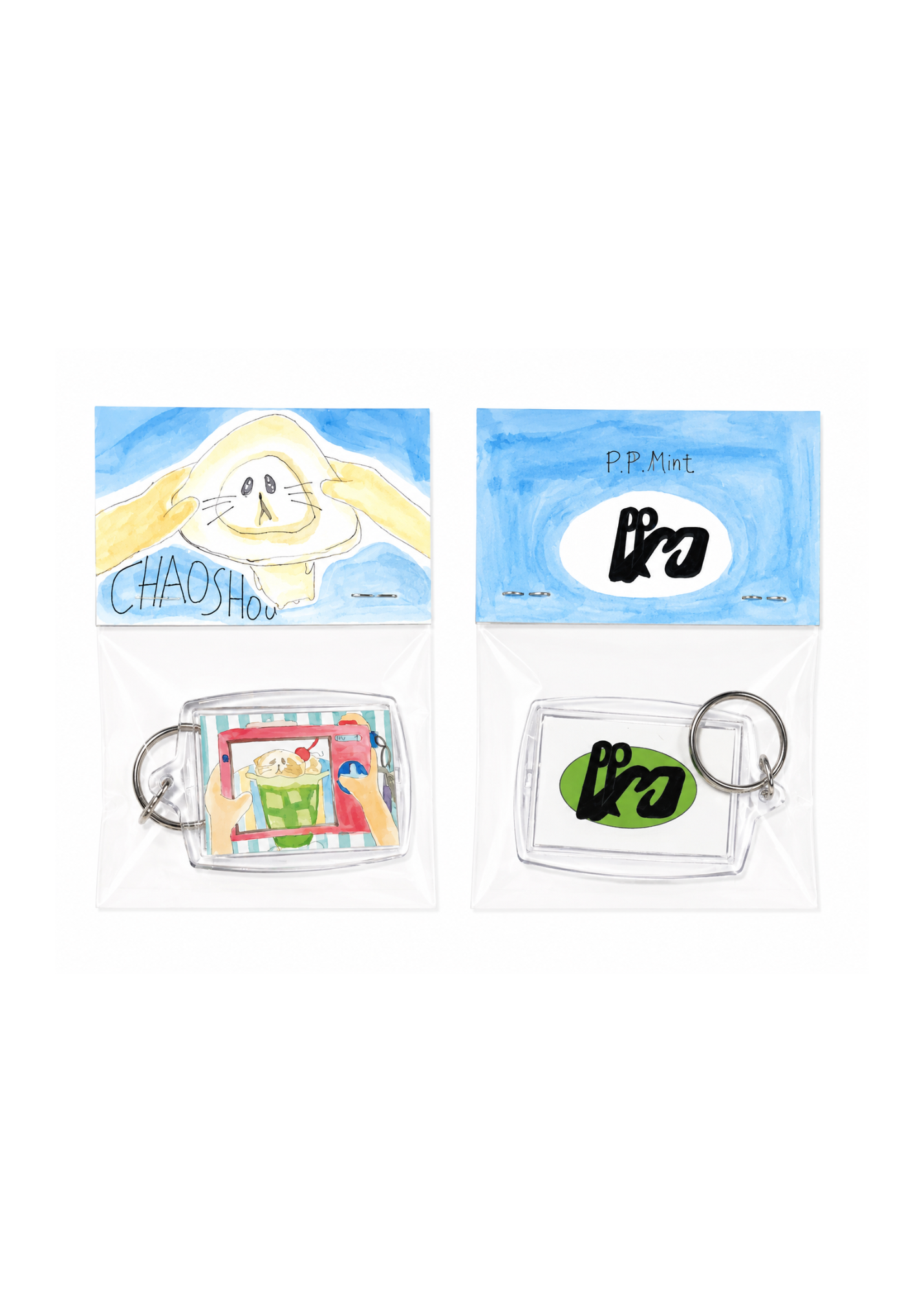P.P. Mint Chaoshou Keychain series