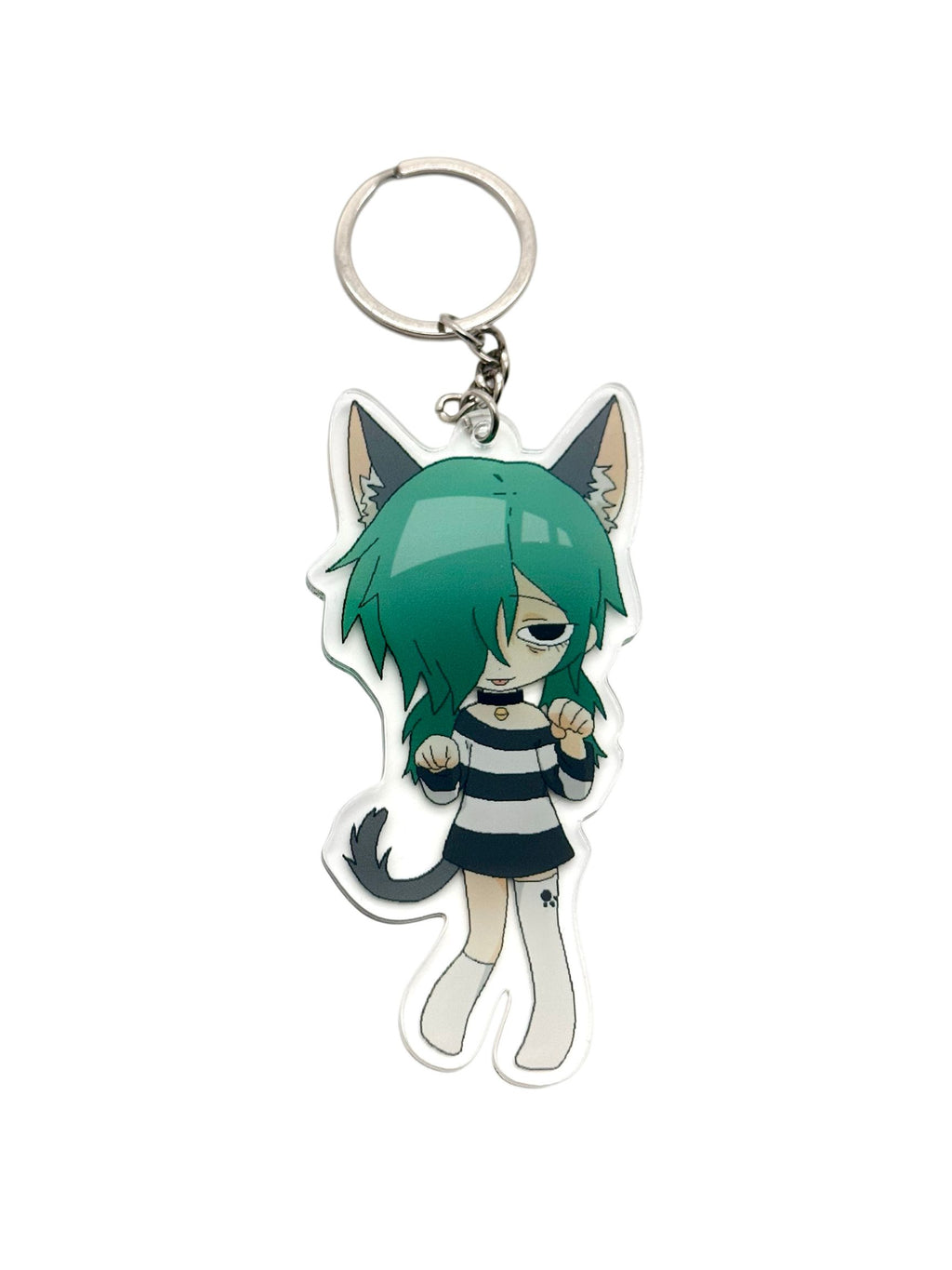 PipooxWarm Crystal Watching You Keychain