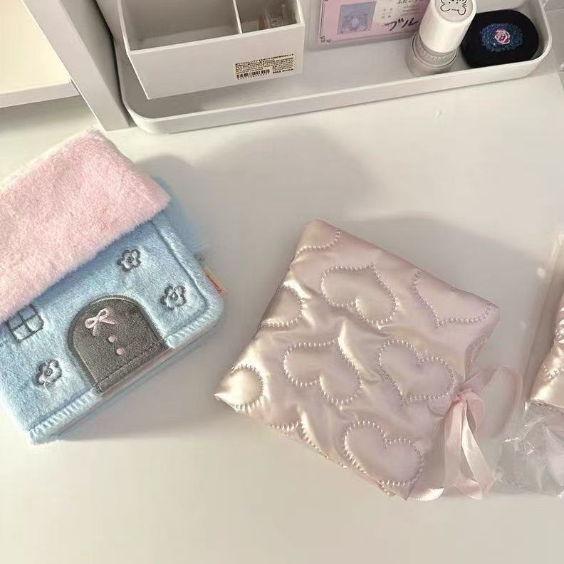 Blush Heart Ribbon Photo Album