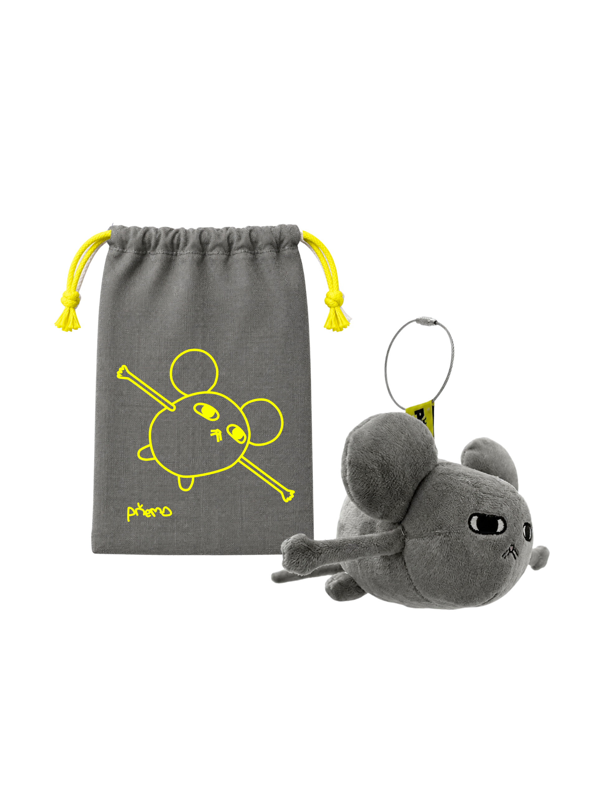 Flying Shumo Plush Keychain