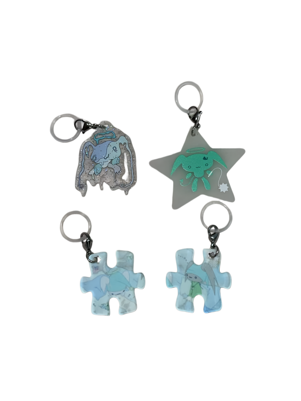 Alldollscode Puzzle Keychain Blind Bag