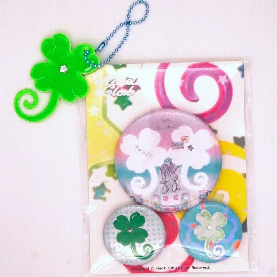 kiiidsclub Lucky&Kiss "Ba Ji" Badges