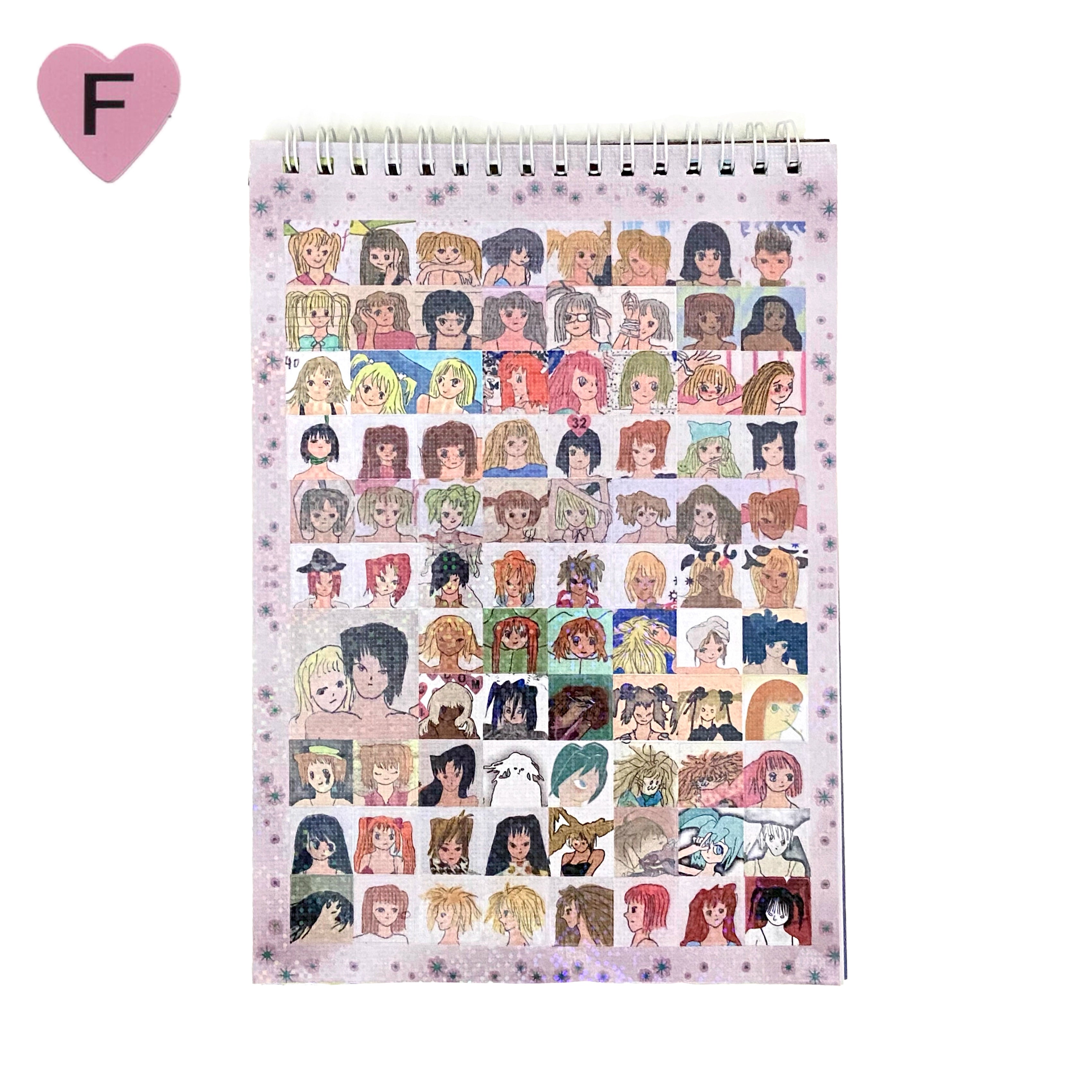 Niptong 100 Faces of Girls Stickers