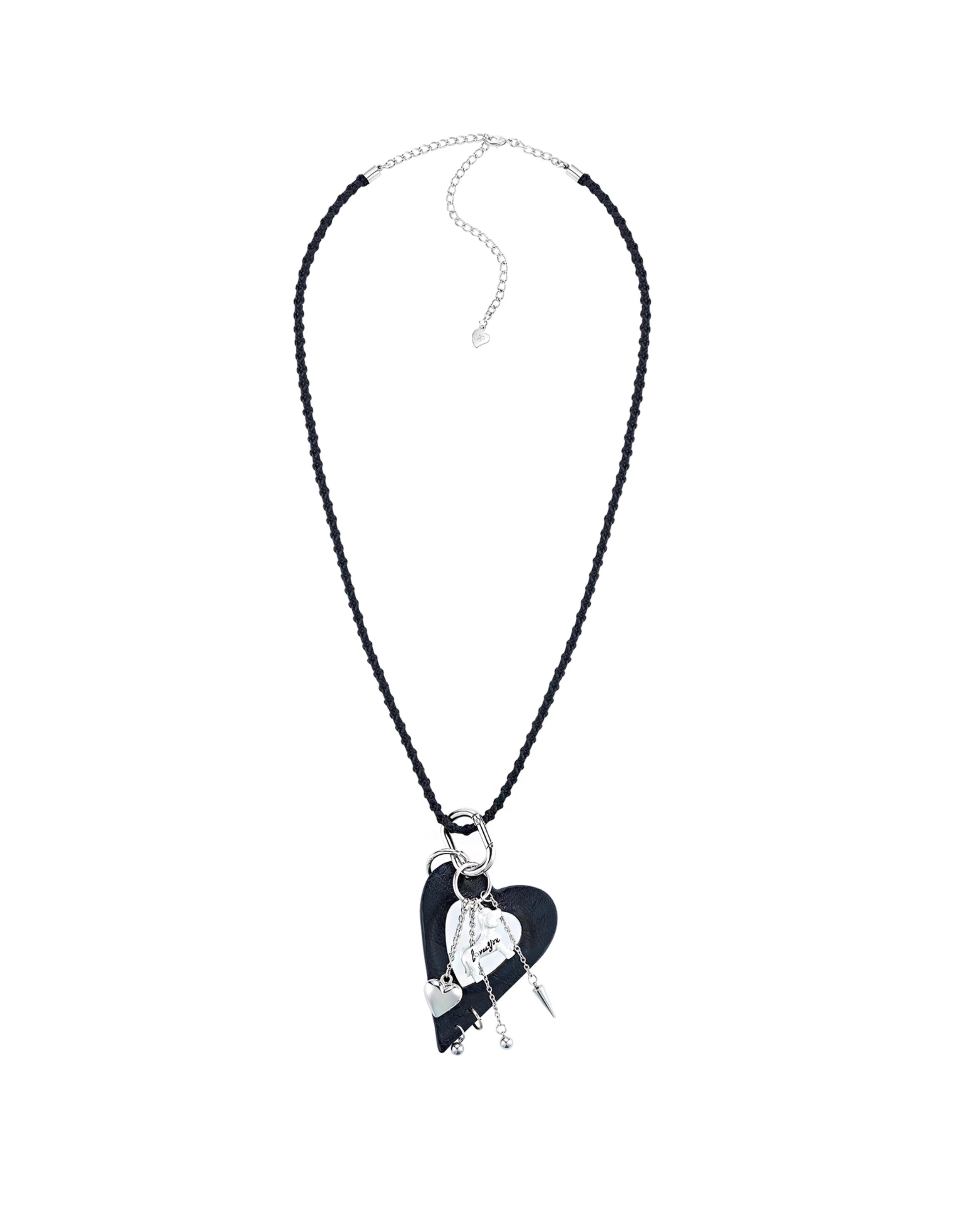 1P Jewelry Puppy Heart Charm Necklace