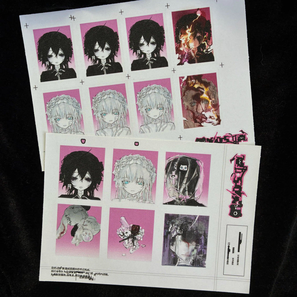 PipooxShukima Catlily ID Photo Sticker Set