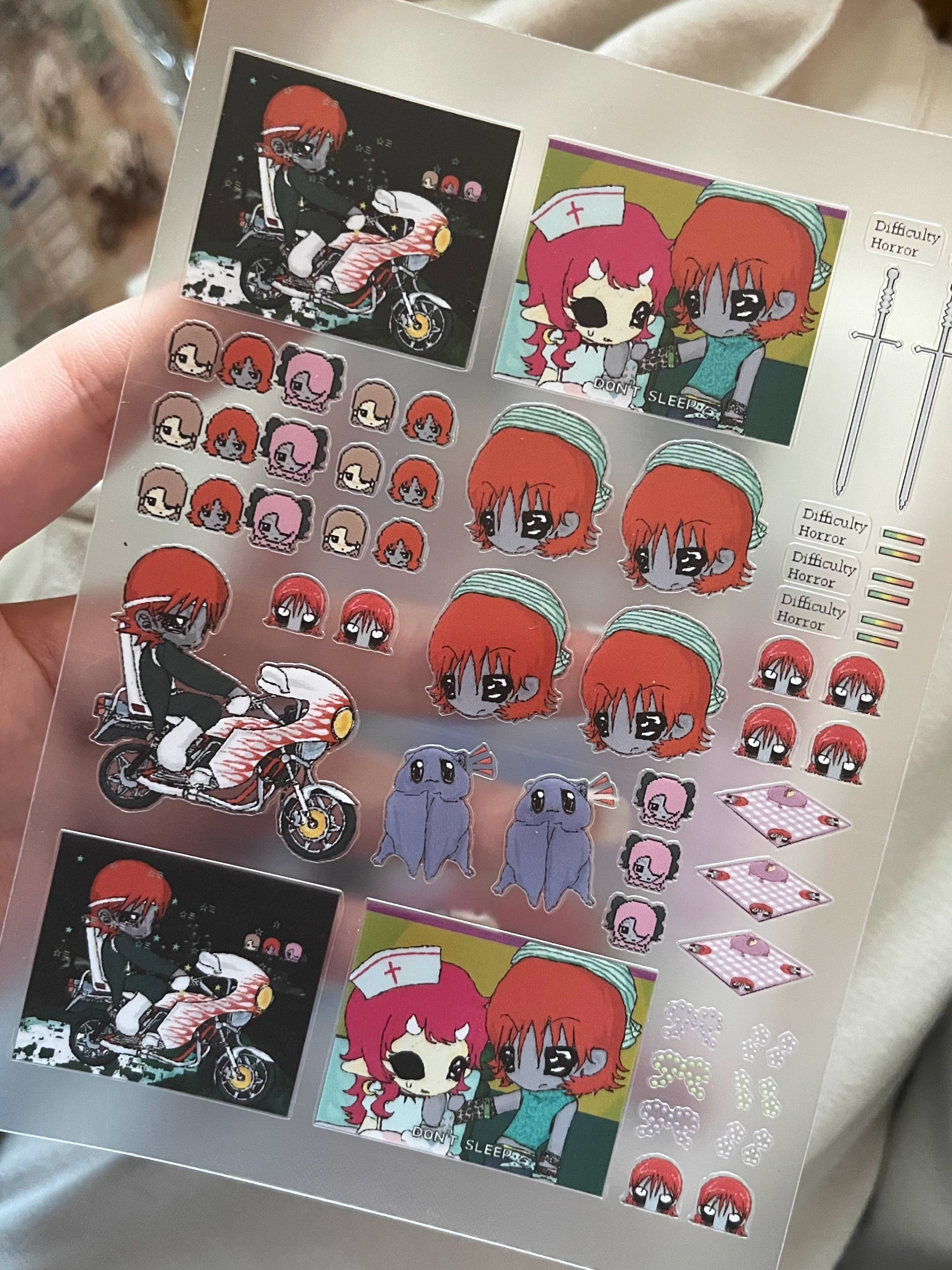 Pipoo Kangkang Baby Alt World Sticker Series