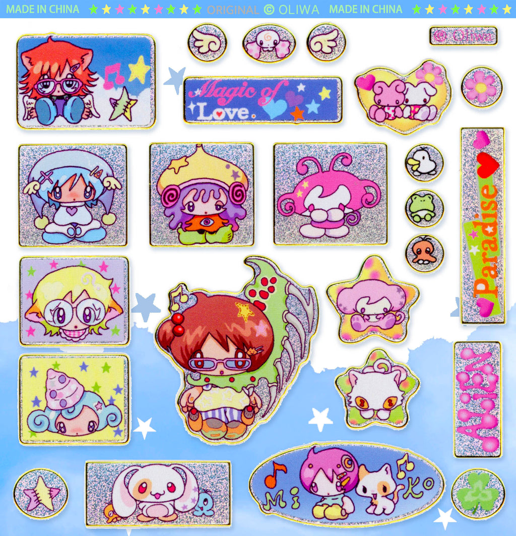 Oliwa Mini Freak Stickers