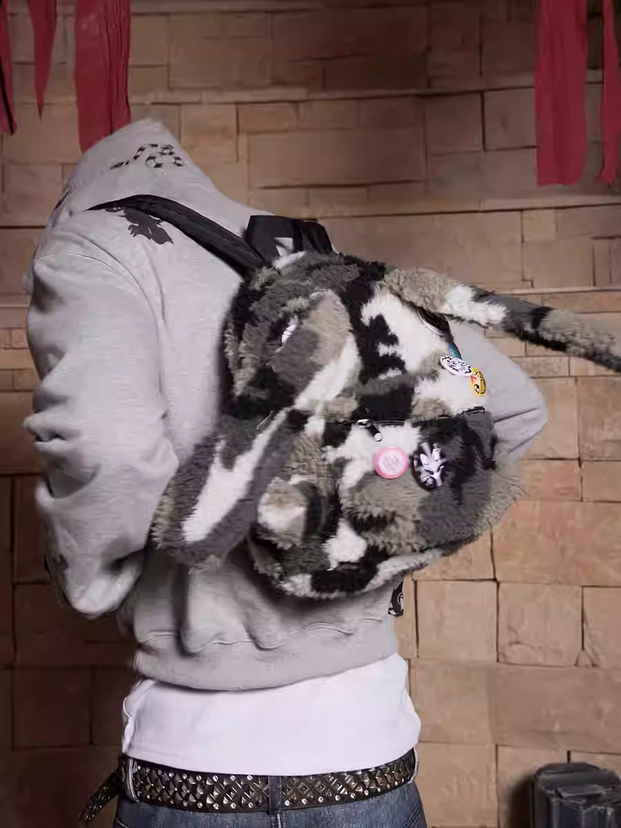 DND4DES Camo Bunny Ear Backpack