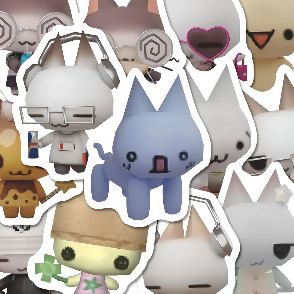 Doro Cat Snack Sticker Pack