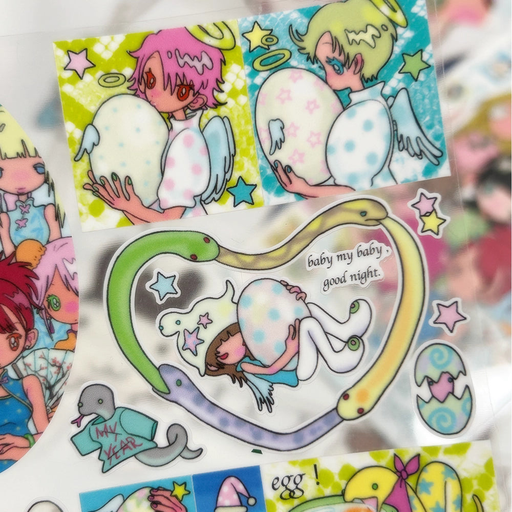 Sunonebird My Snake Snake Sticker