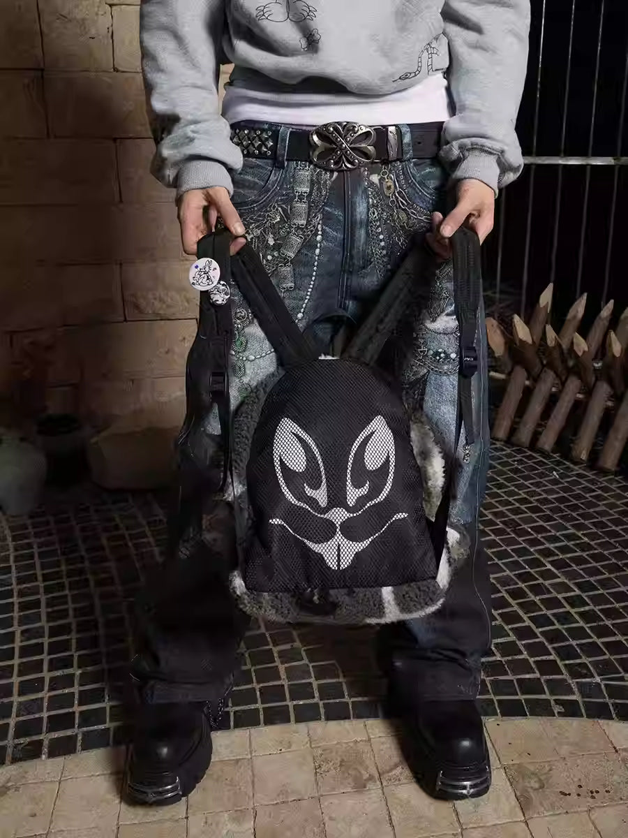 DND4DES Camo Bunny Ear Backpack
