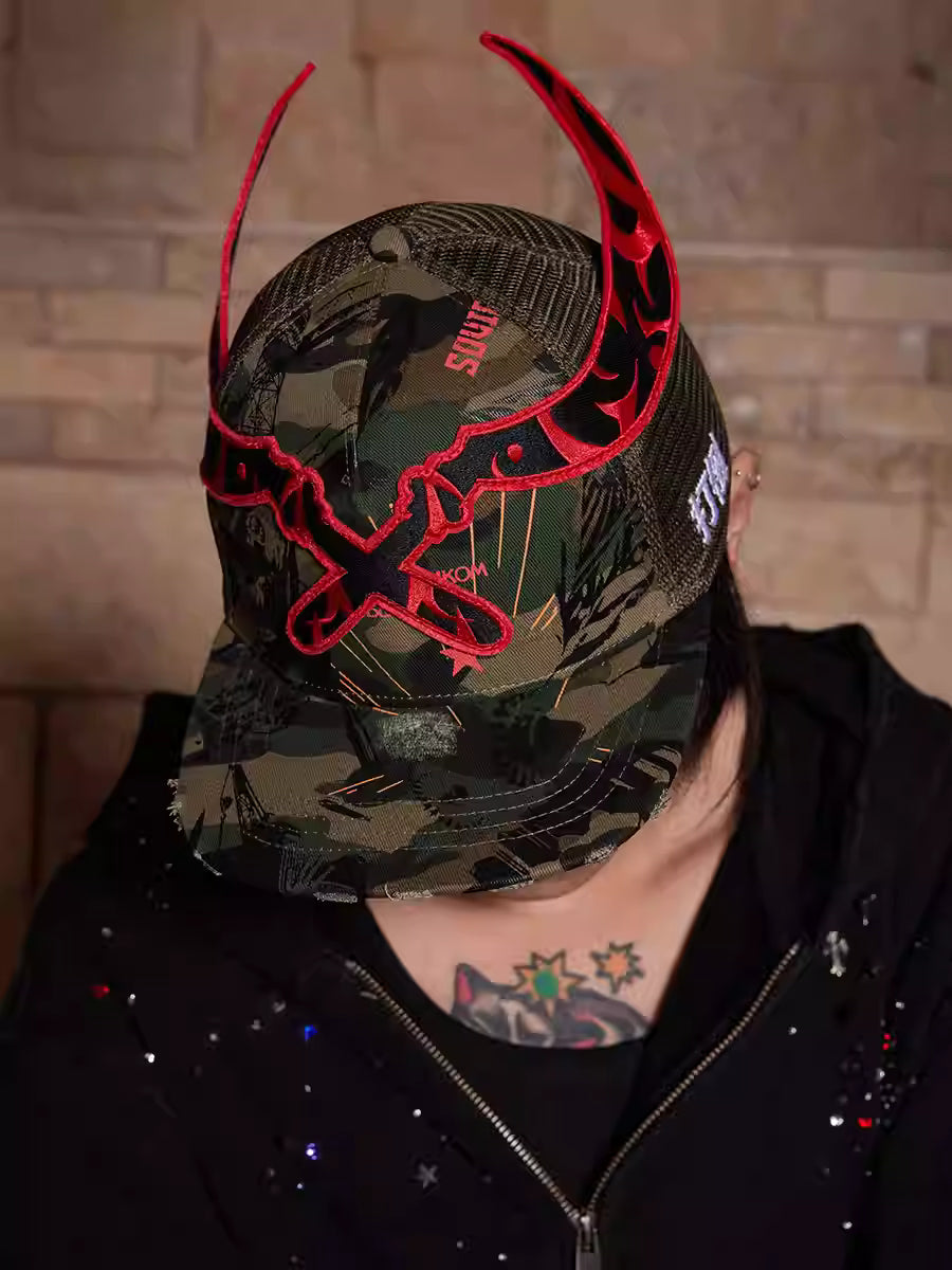 DND4DES Crimson Reaper Camo Cap