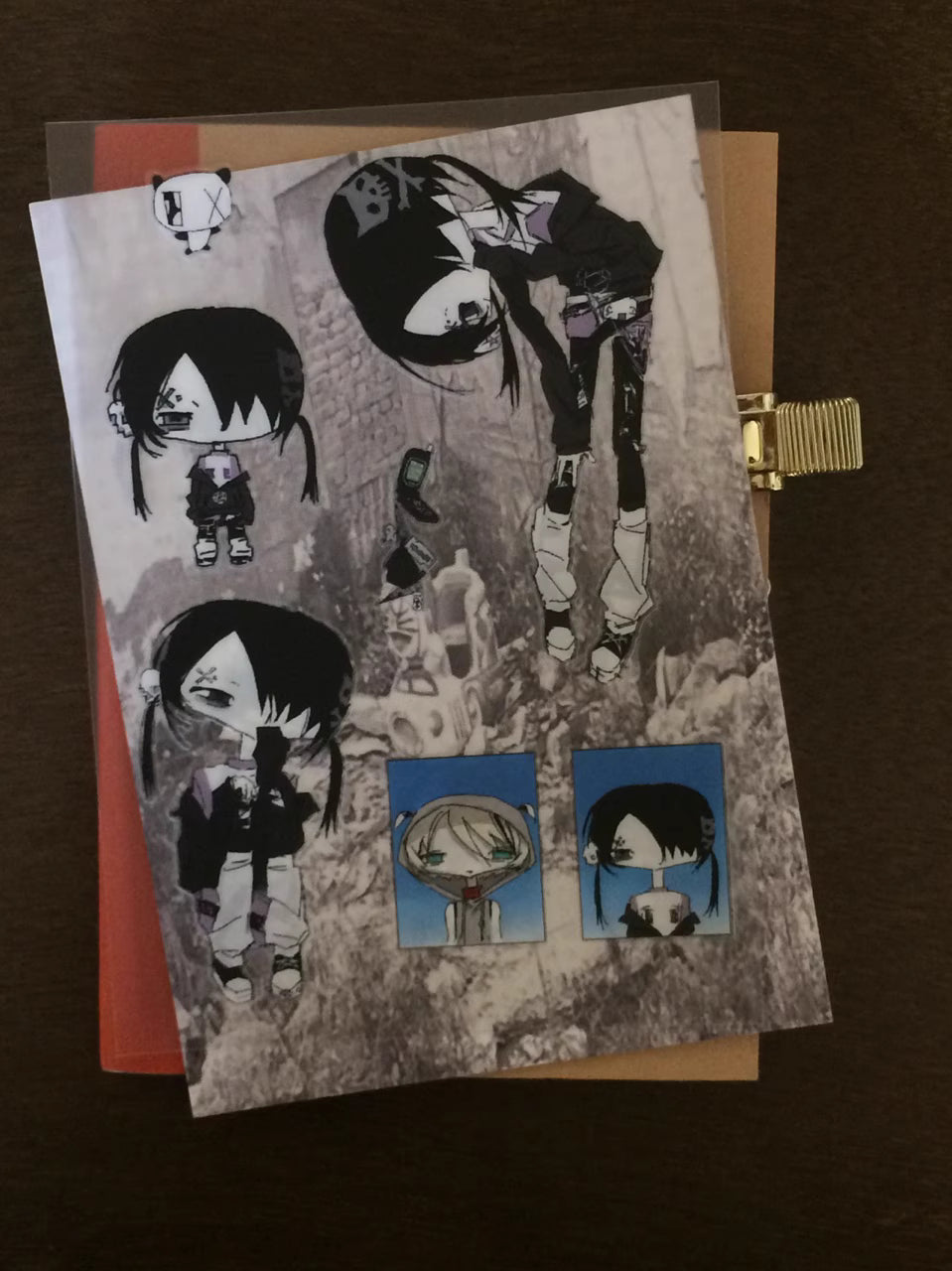 Pipoo Ruins Girl Stickers