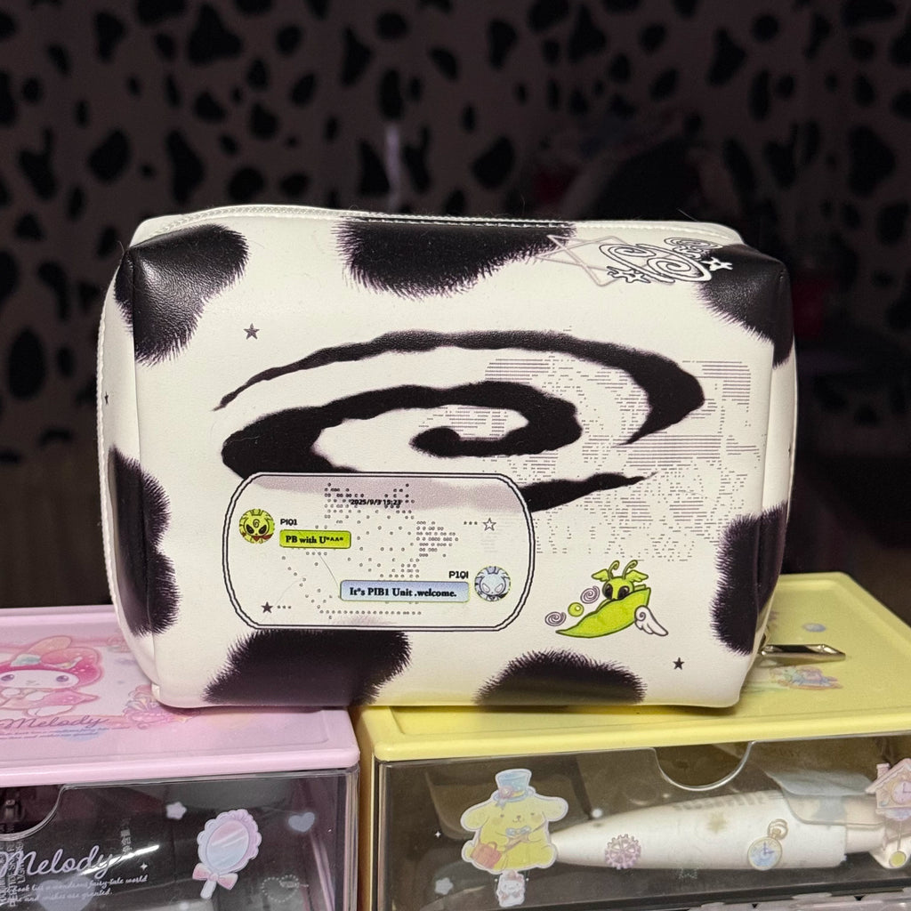 pickybone Supernova Round Cosmetic Bag