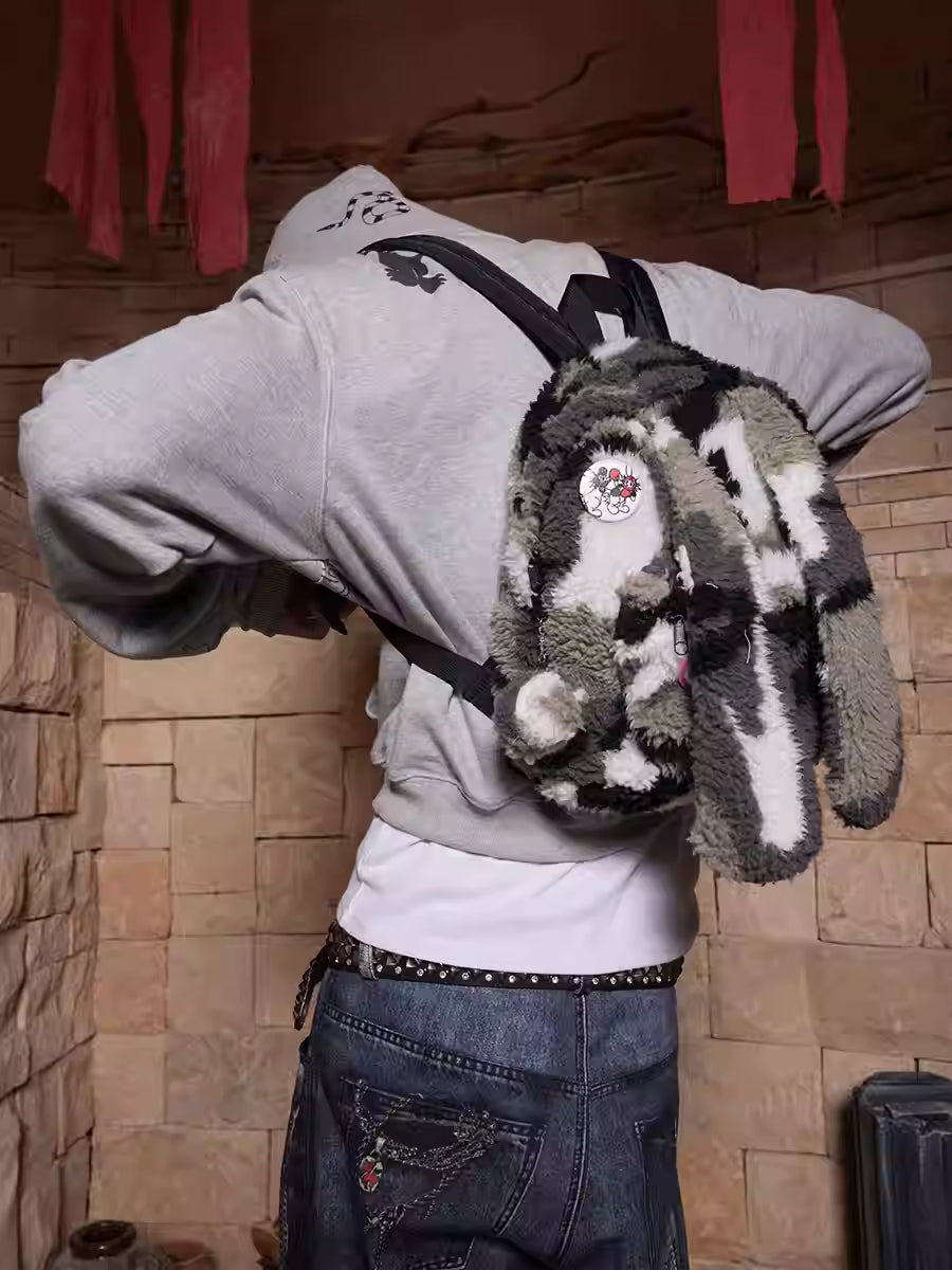 DND4DES Camo Bunny Ear Backpack