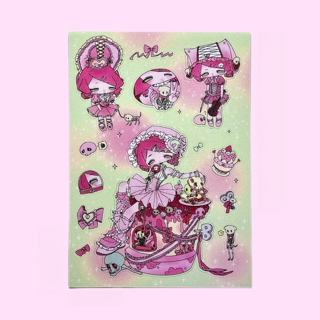 Pipoo Symbiont Star Holo Stickers