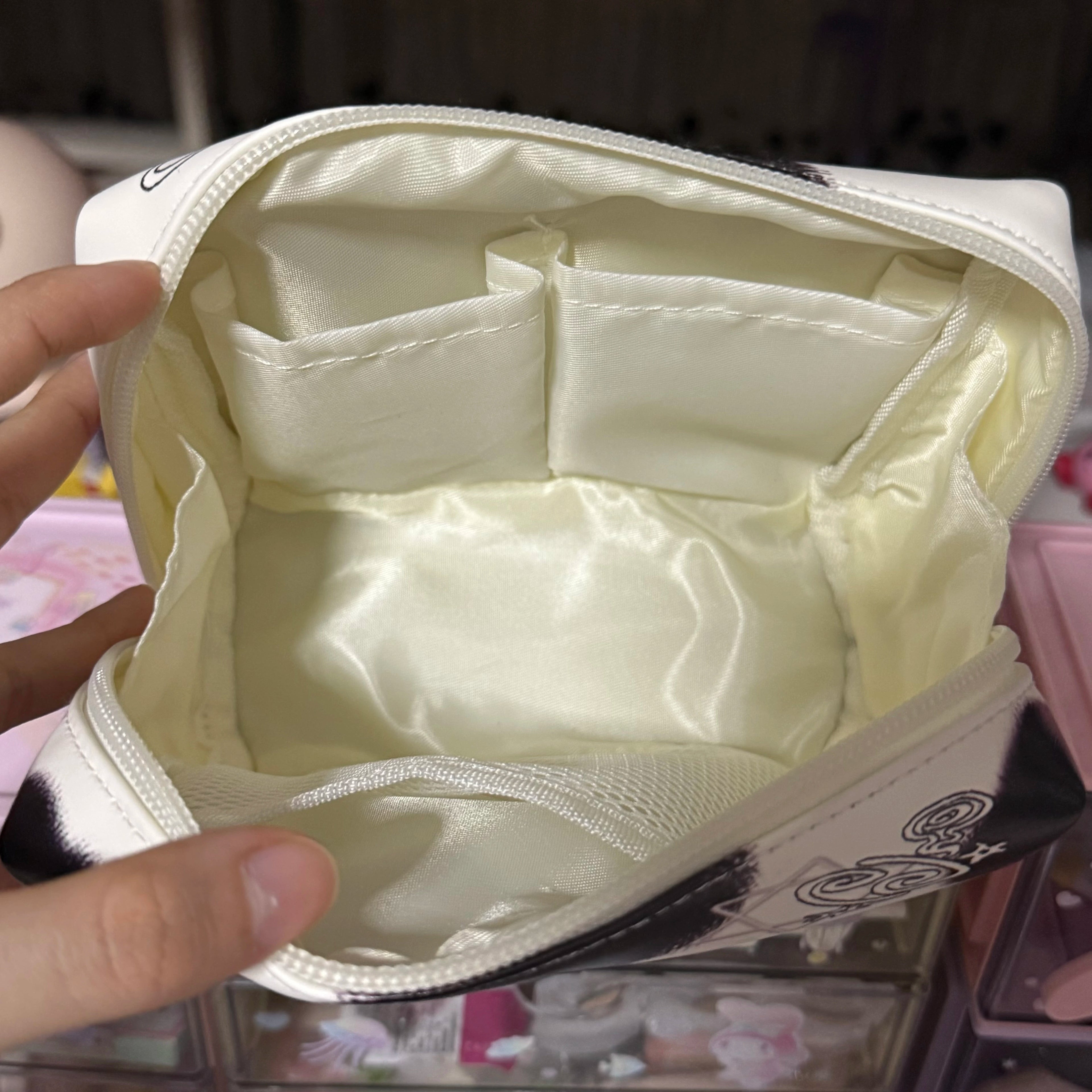 pickybone Supernova Round Cosmetic Bag