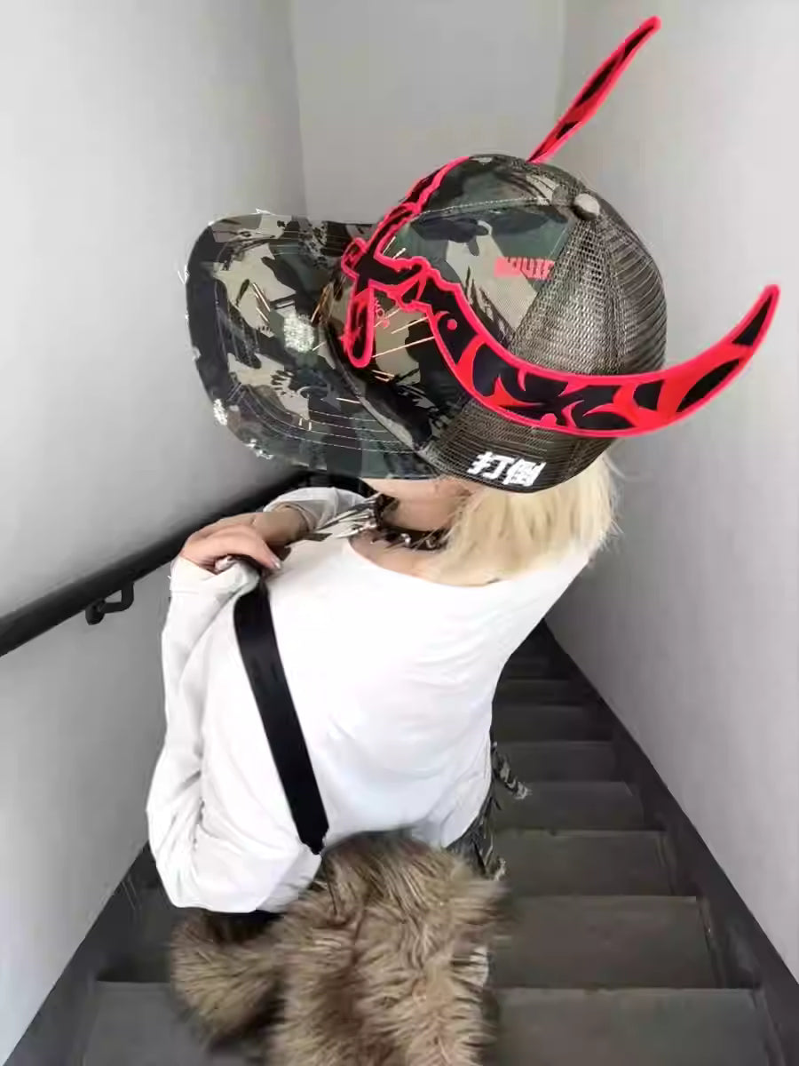 DND4DES Crimson Reaper Camo Cap