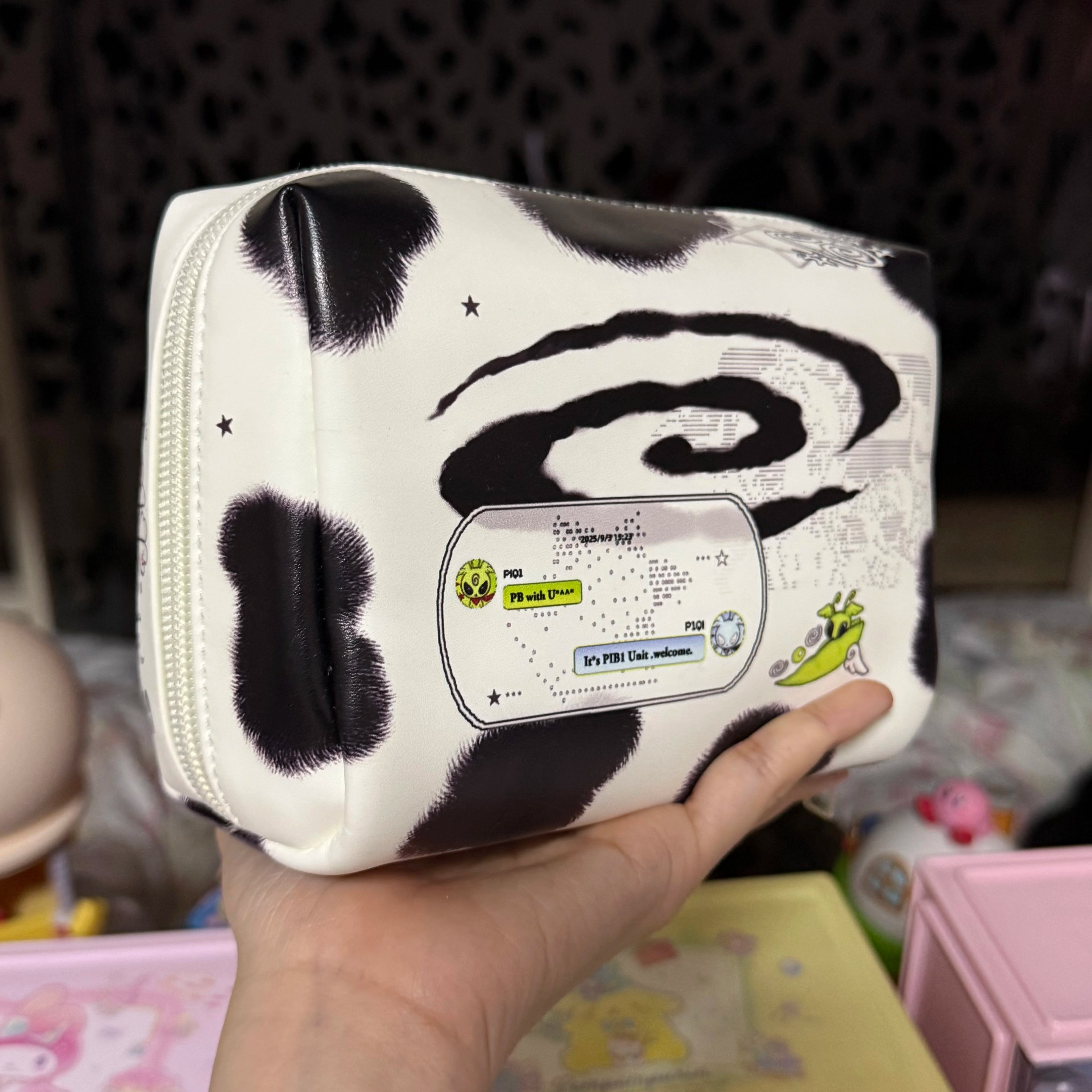 pickybone Supernova Round Cosmetic Bag