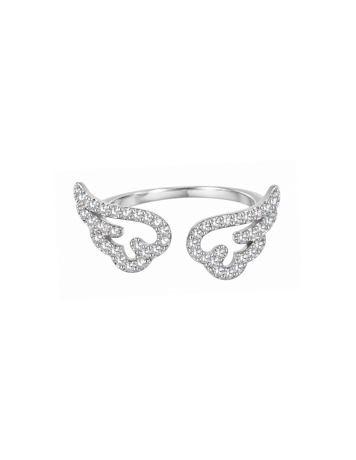 Angel Wings Open Ring