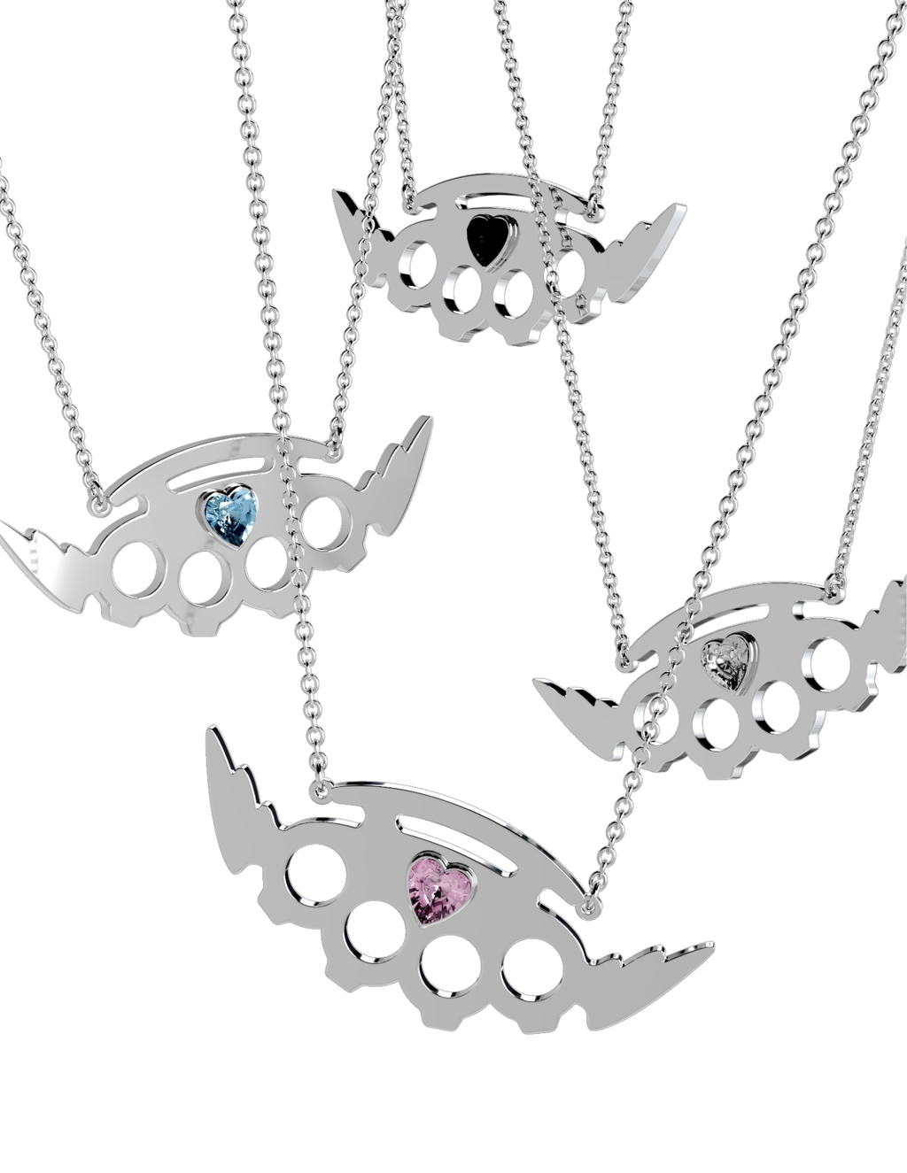 PiPOO×Yunyun Critical Hit Knuckle Necklace