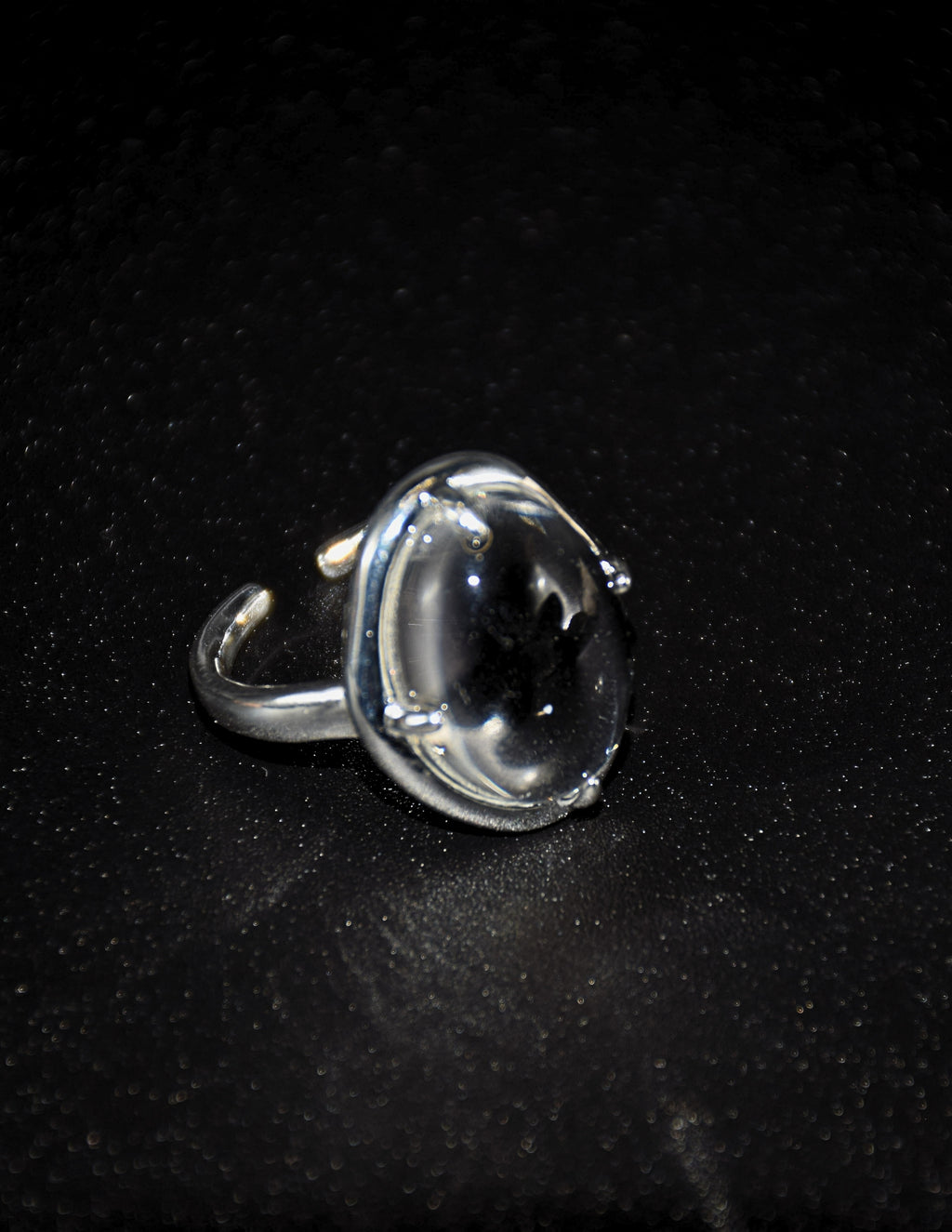 TwistClaw Crystal Ring