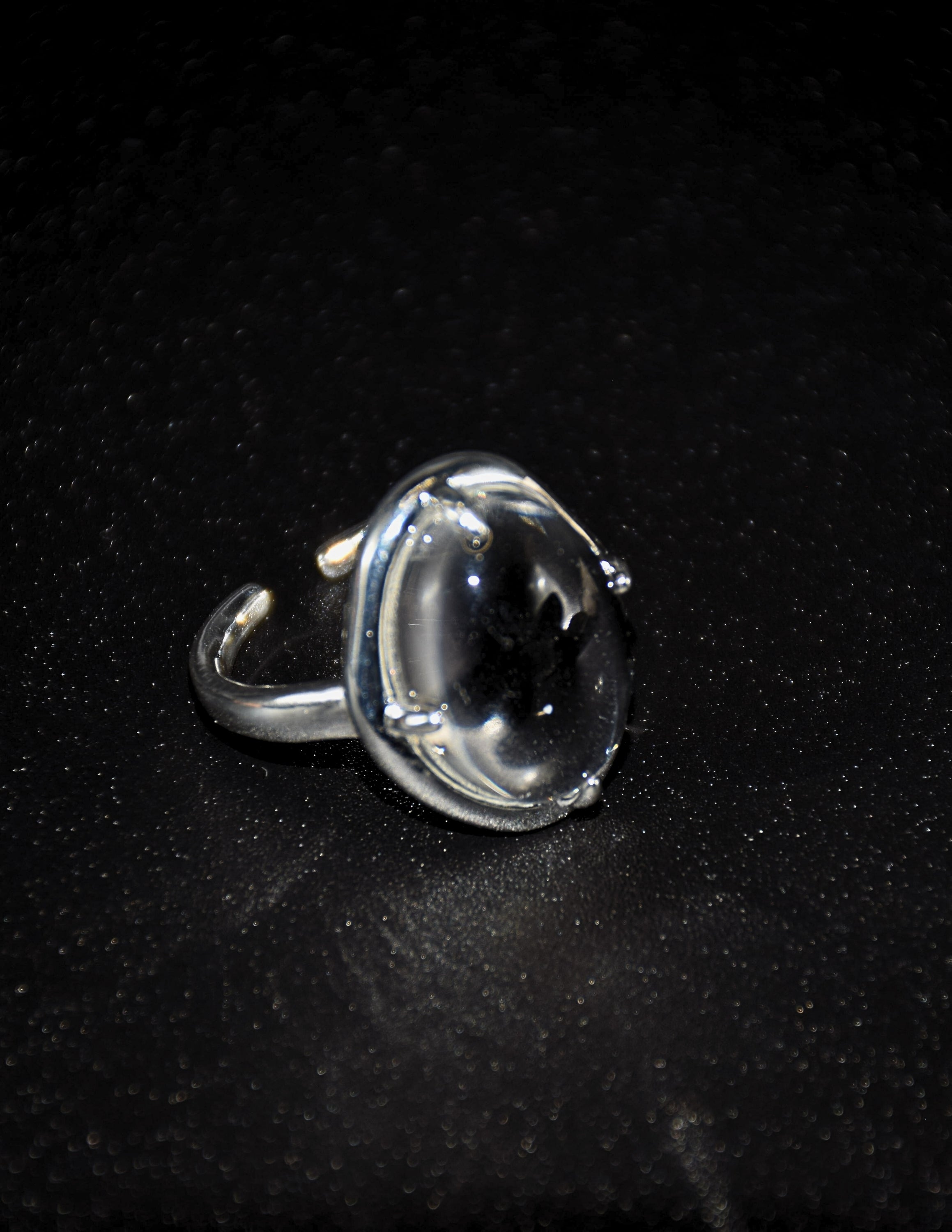 TwistClaw Crystal Ring