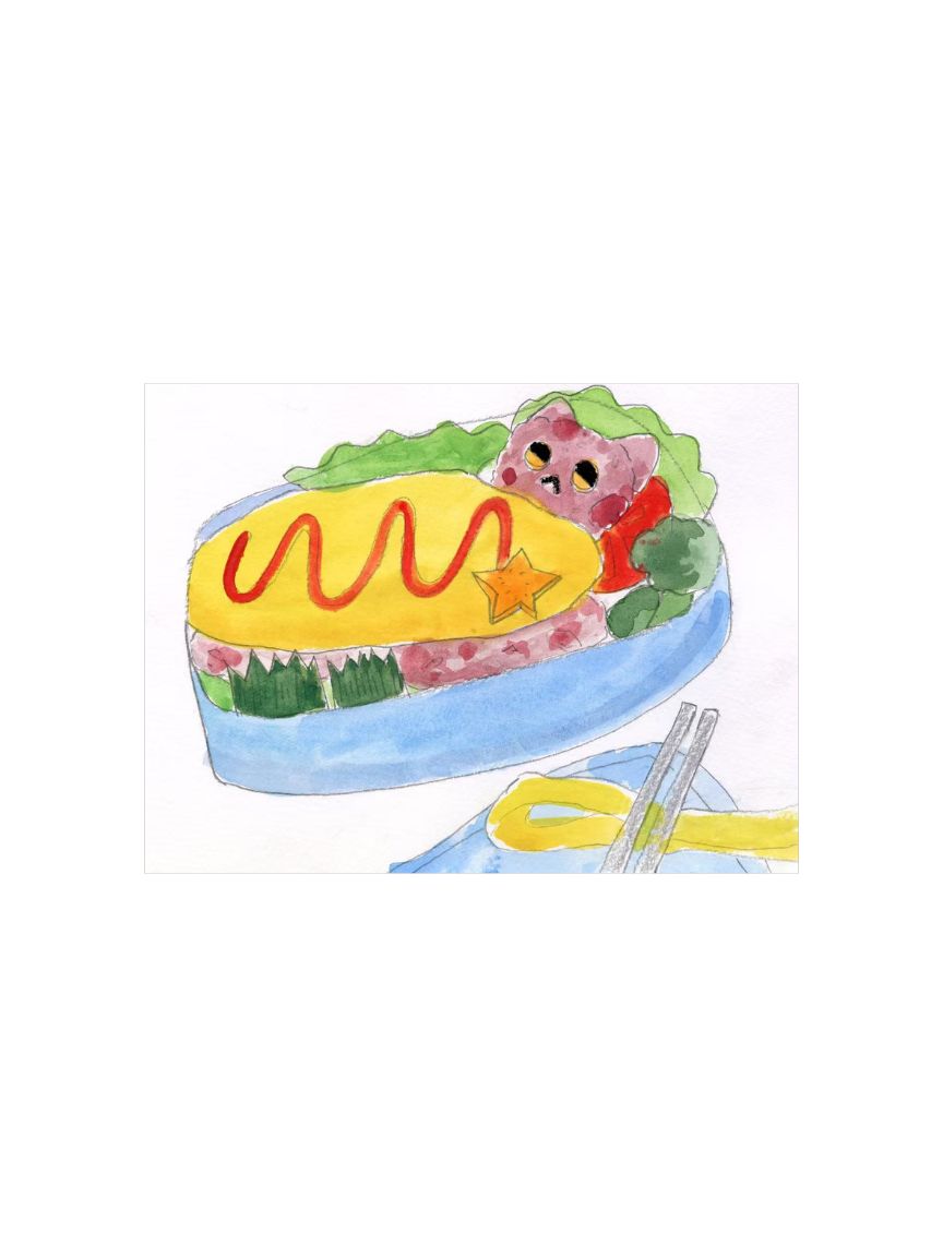 P.P.Mint School Meal Postcard series