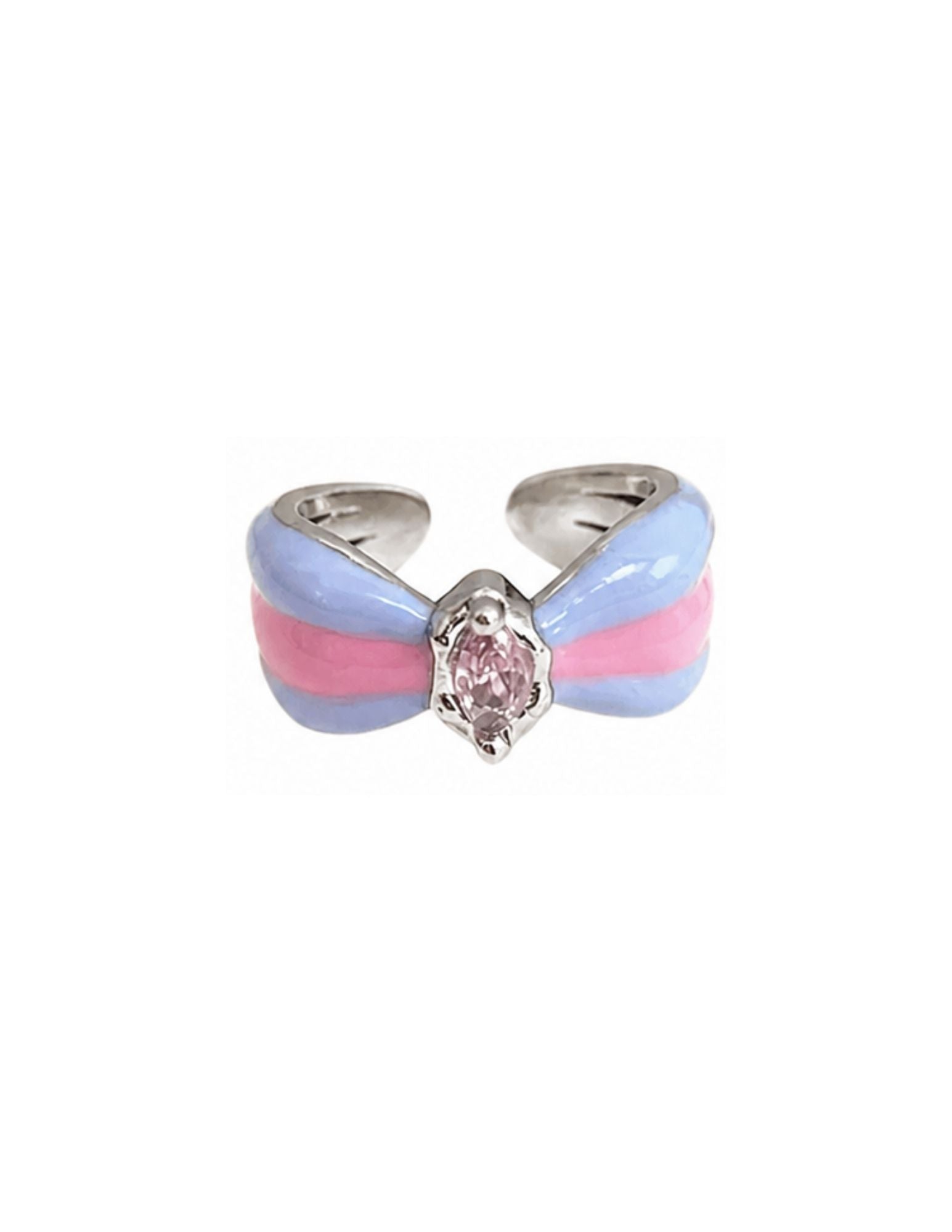 Pastel Candy Bow Ring