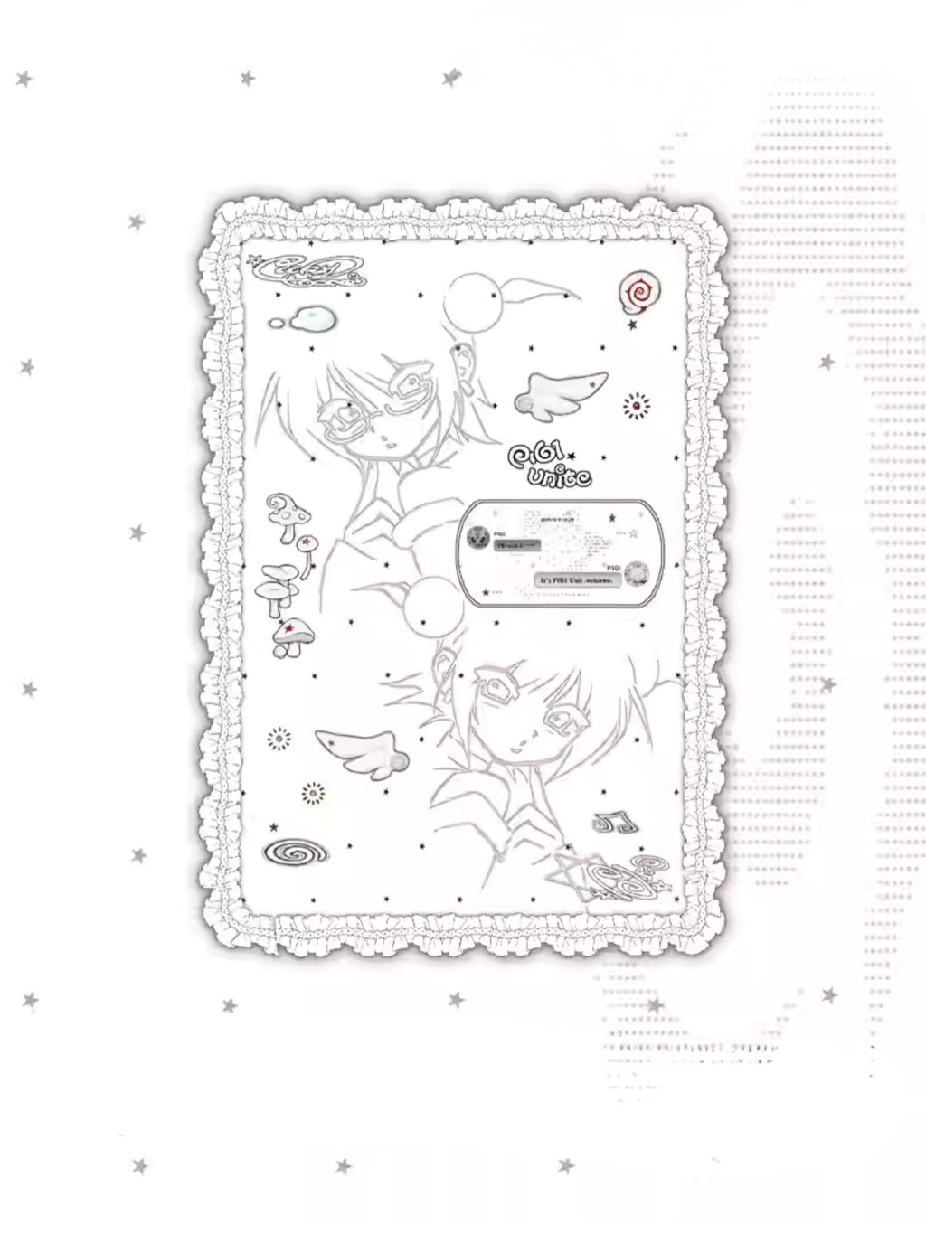 pickybone Supernova Round Tapestry