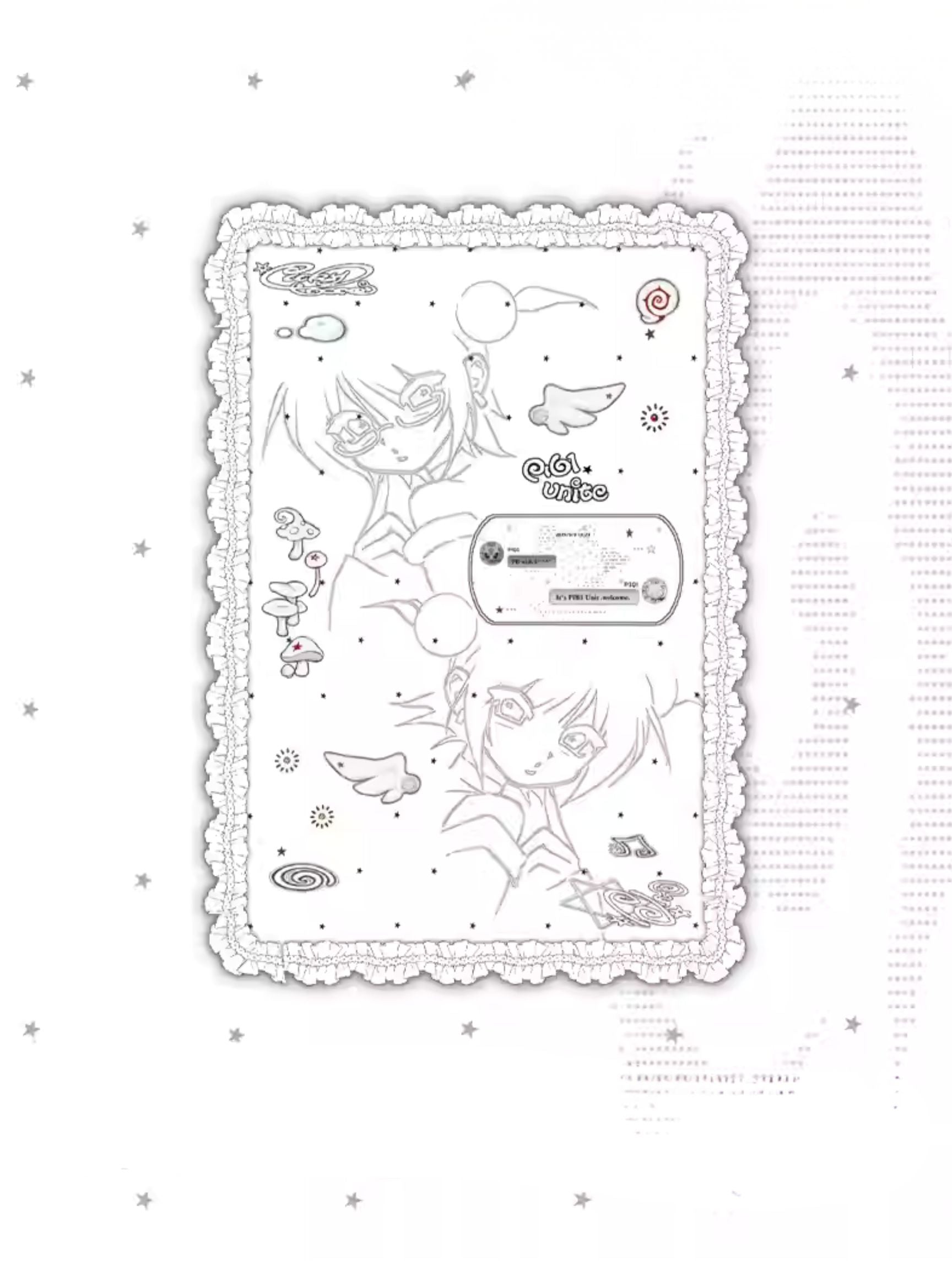 pickybone Supernova Round Tapestry
