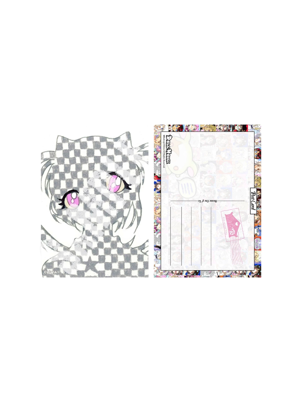 RUKAWAZ x Oliwa Doll House Postcard