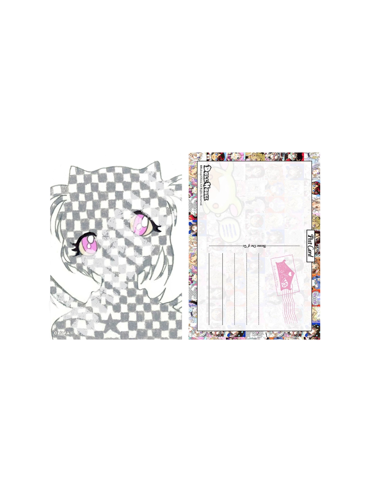 RUKAWAZ x Oliwa Doll House Postcard