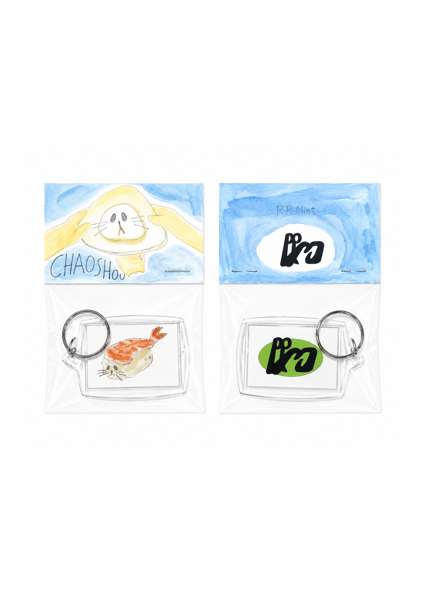 P.P. Mint Chaoshou Keychain series