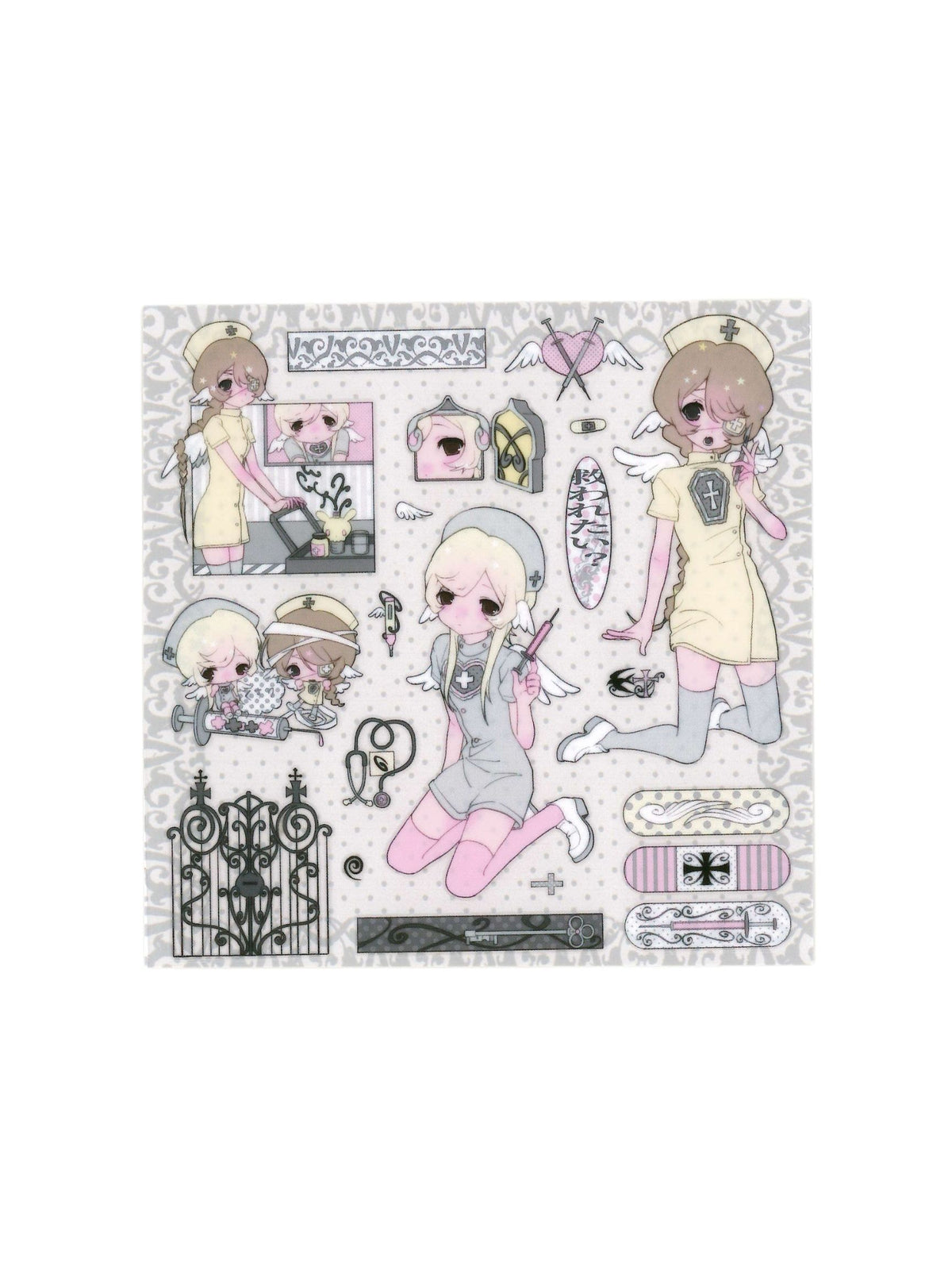 PipooxSymbiont Angel Nurse Sticker