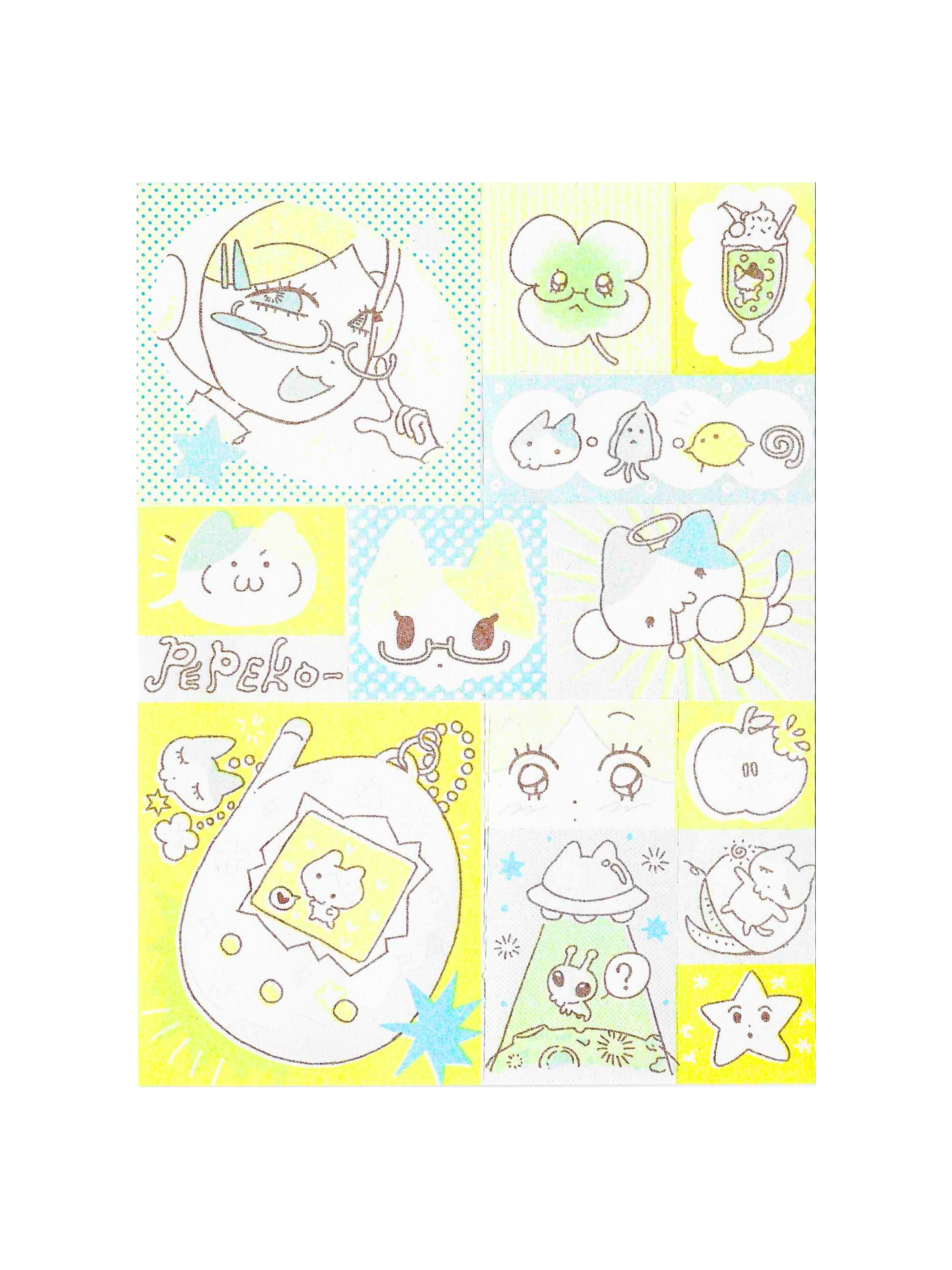 Pepeko PantyCat’s World sticker