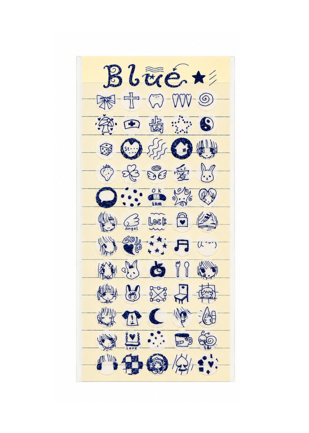Nemony Blue Sticker