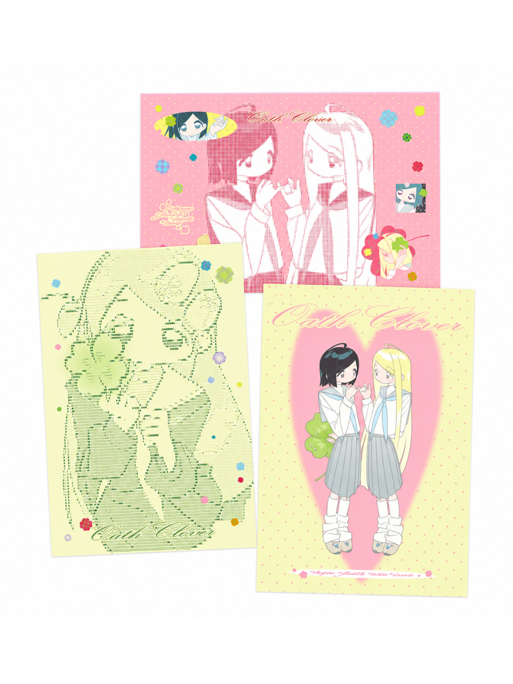 PiPOOxAFU Clover Promise Postcard Set
