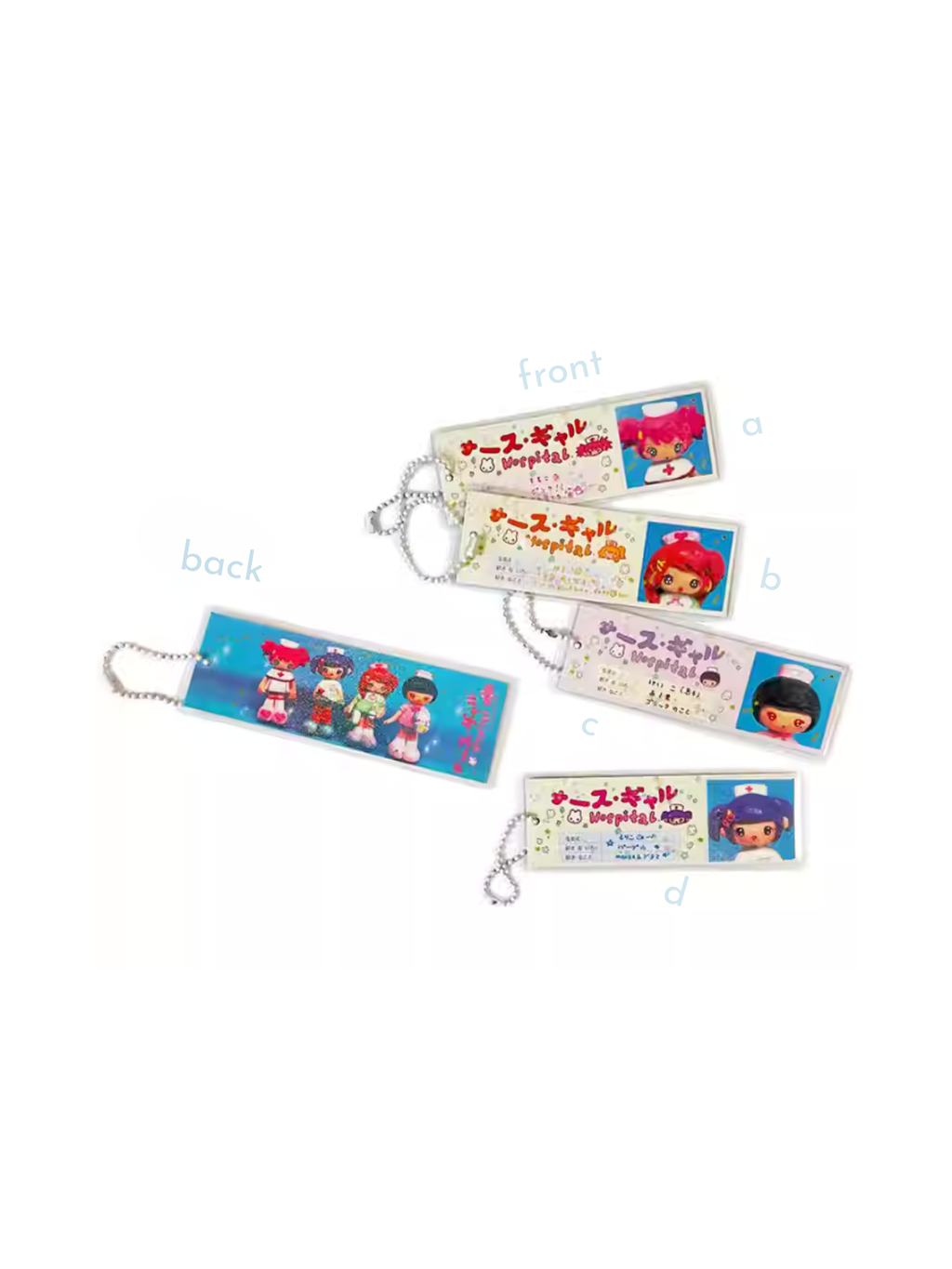 Sunonebird Sparkle Punk Nurse Bookmark