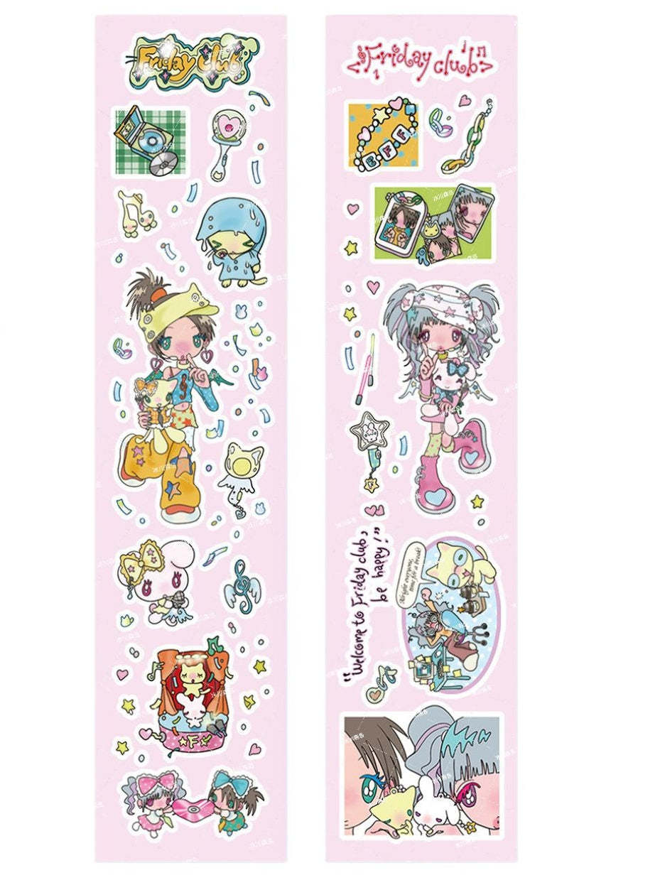 Glacier Forest Isle x sunonebird Friday Club Girls Sticker