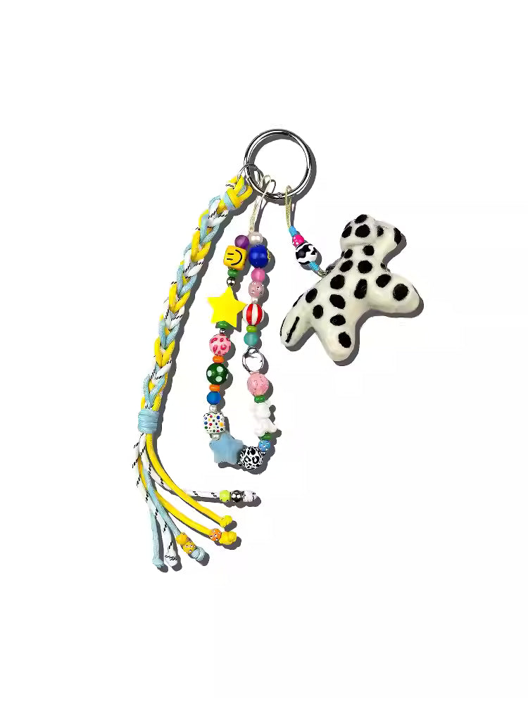 TROPHY BLING Polka Dot Puppy Charm
