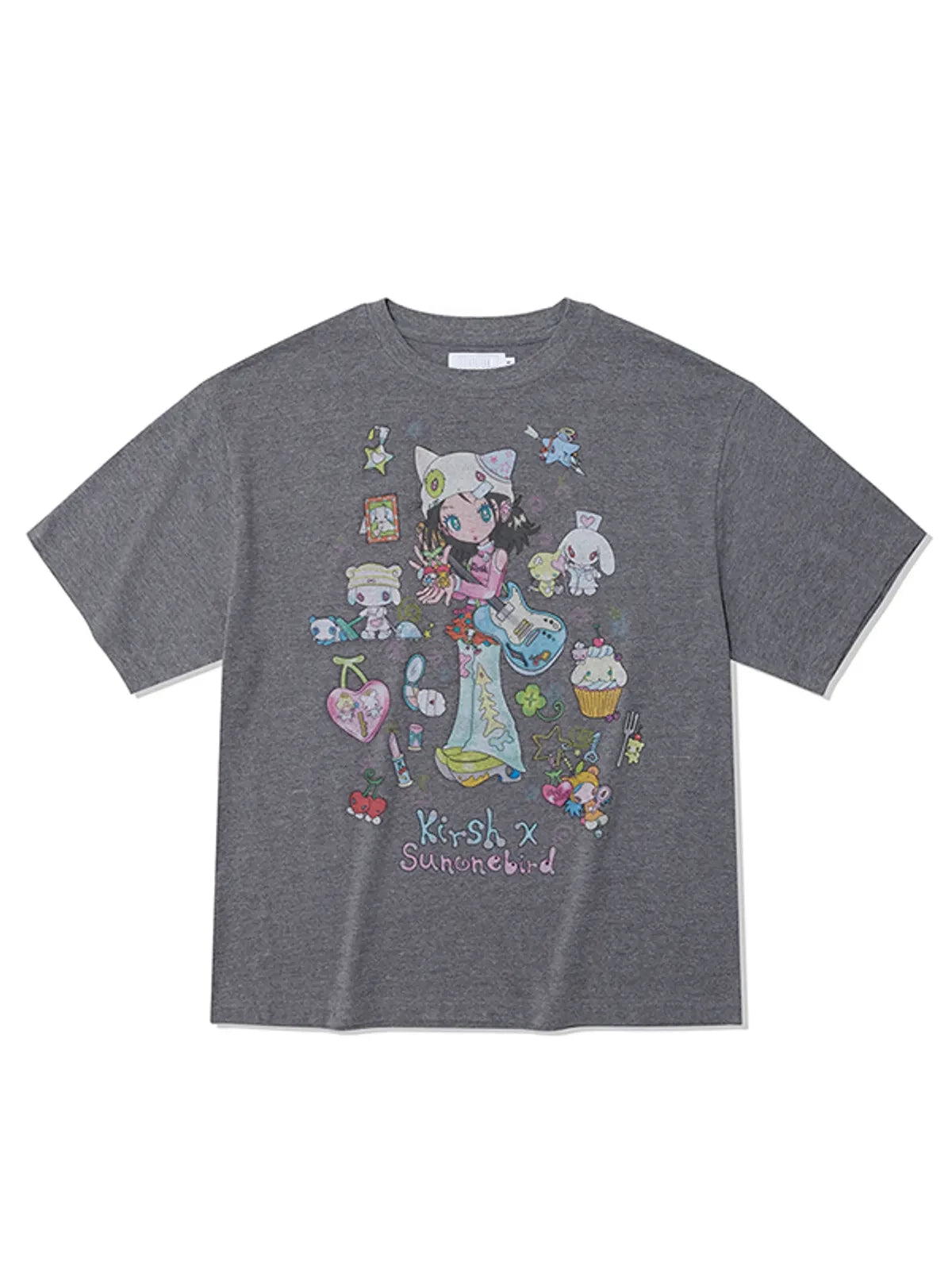 KIRSH & Sunonebird Guiter Girl T-shirt