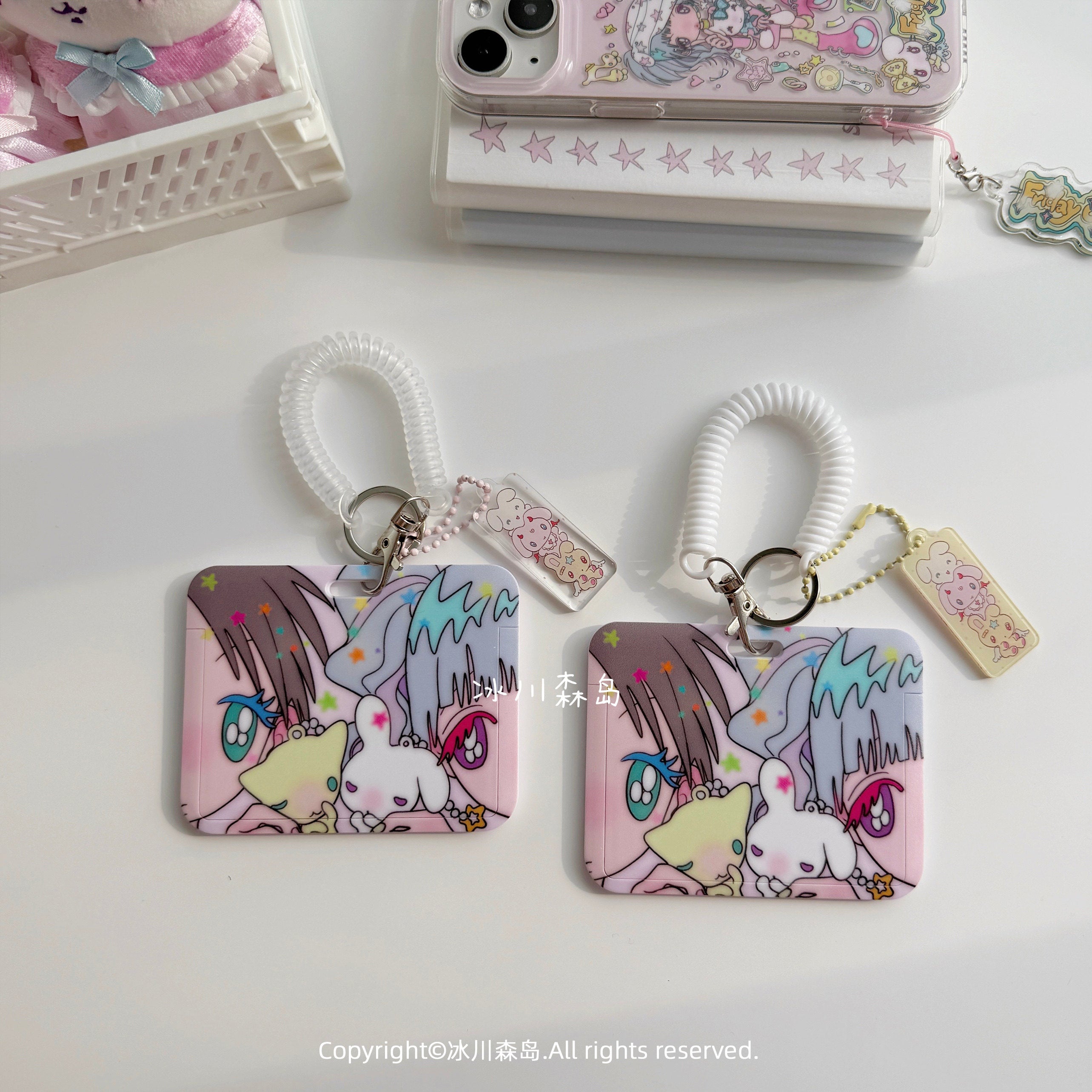 Glacier Forest Isle x sunonebird Friday Club Twin Doll Card Holder