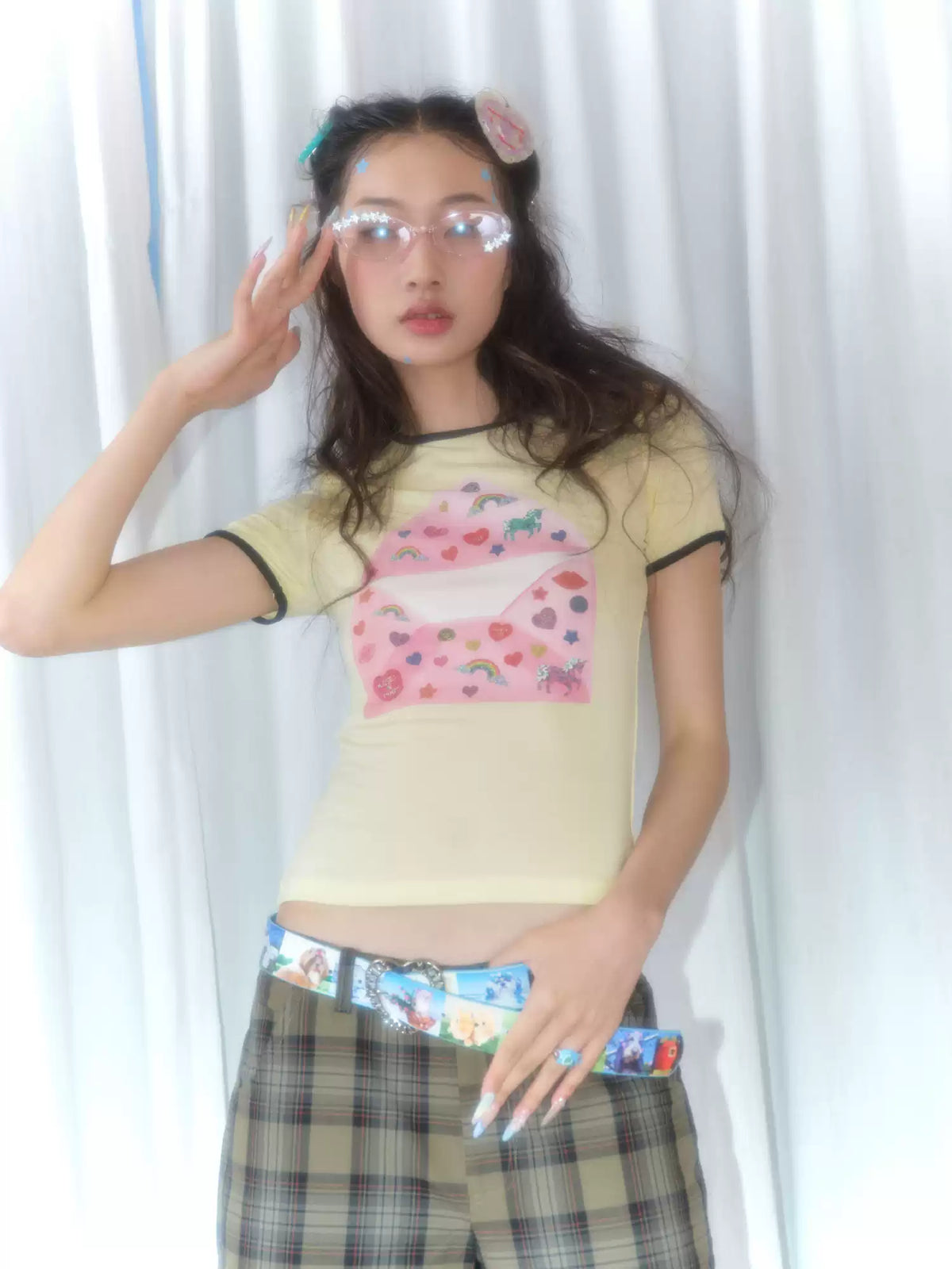 EllipsisFolder Heart Envelope Tee