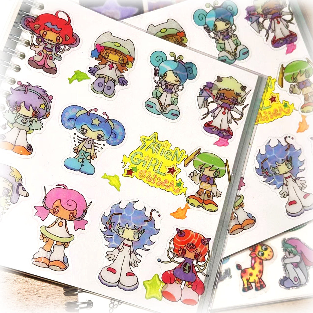 Oliwa My Alien Girls Stickers
